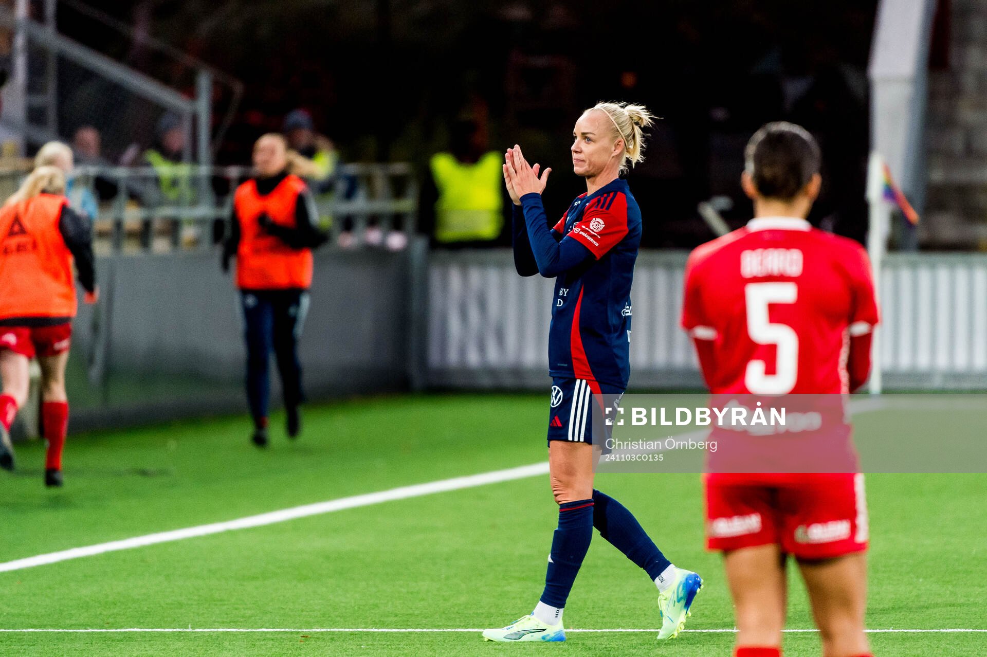Rosengårds Caroline Seger jublar