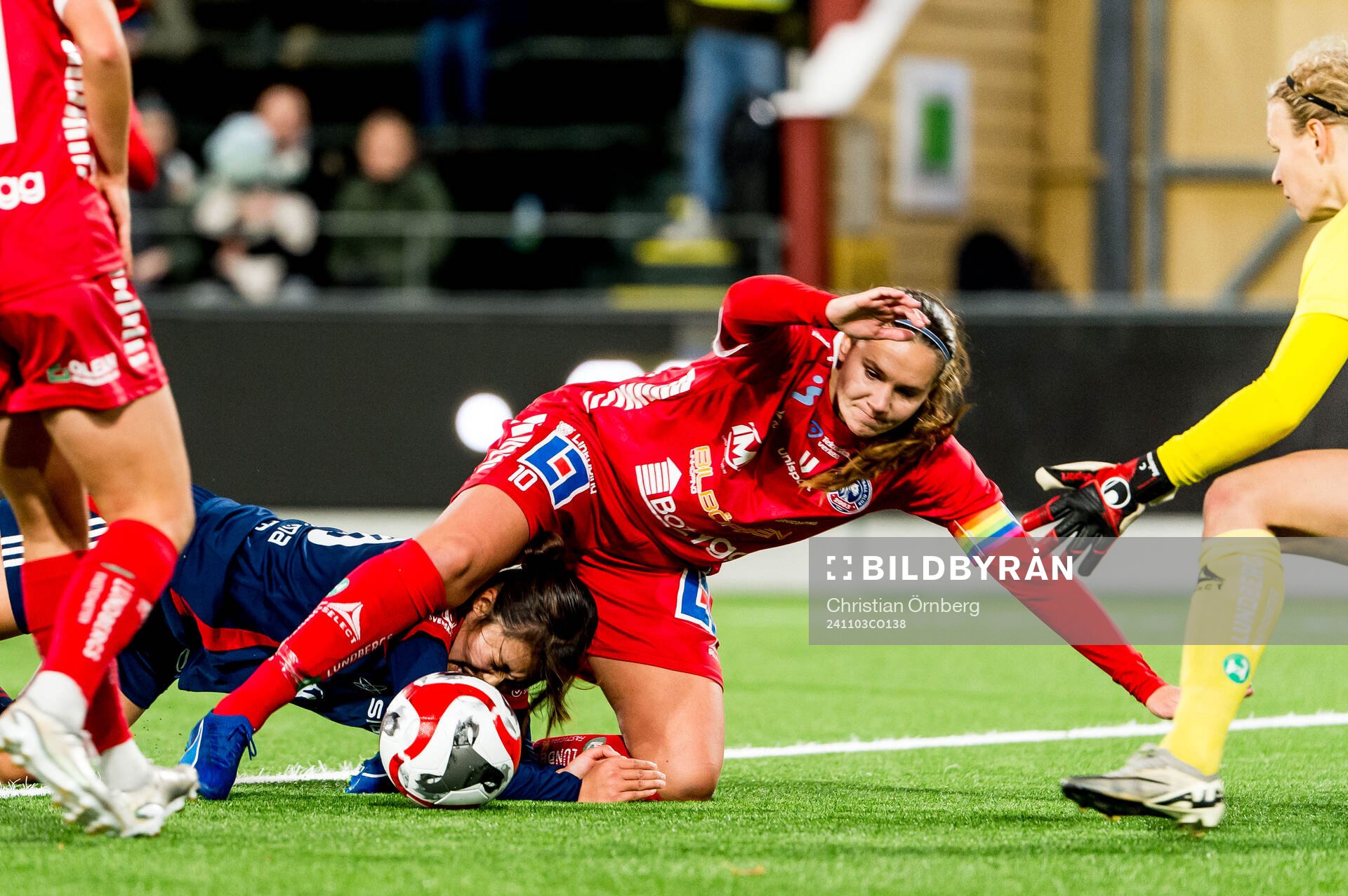 Rosengårds Momoko Tanikawa och Linköpings Emma