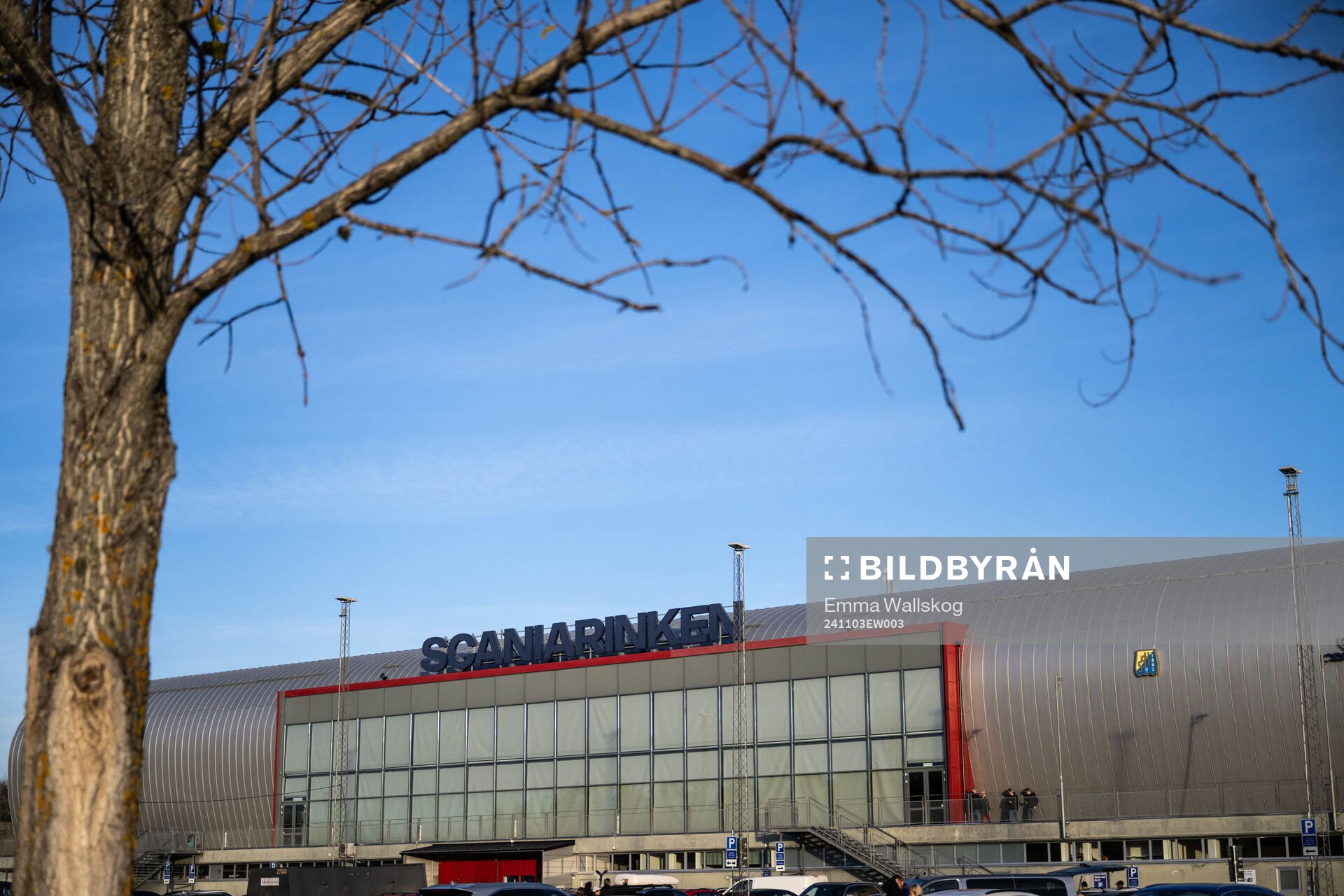 Exteriör vy av Scaniarinken