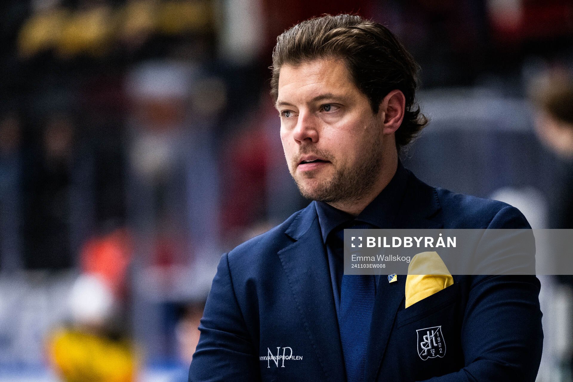 Södertäljes assisterande tränare Mattias Zackrisson