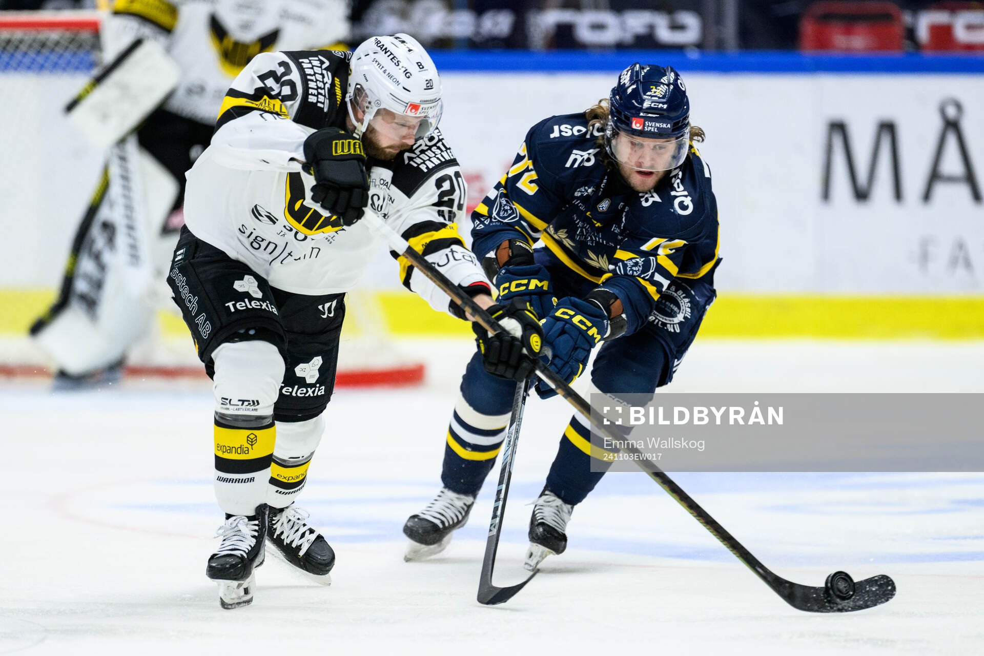 Västerås Erik Flood och Södertäljes Nicolai Meyer