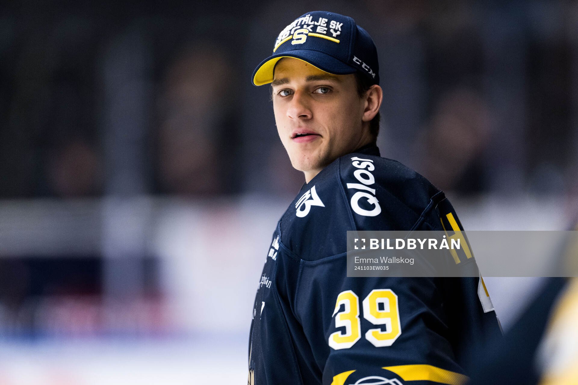 Södertäljes målvakt Oliver Håkansson