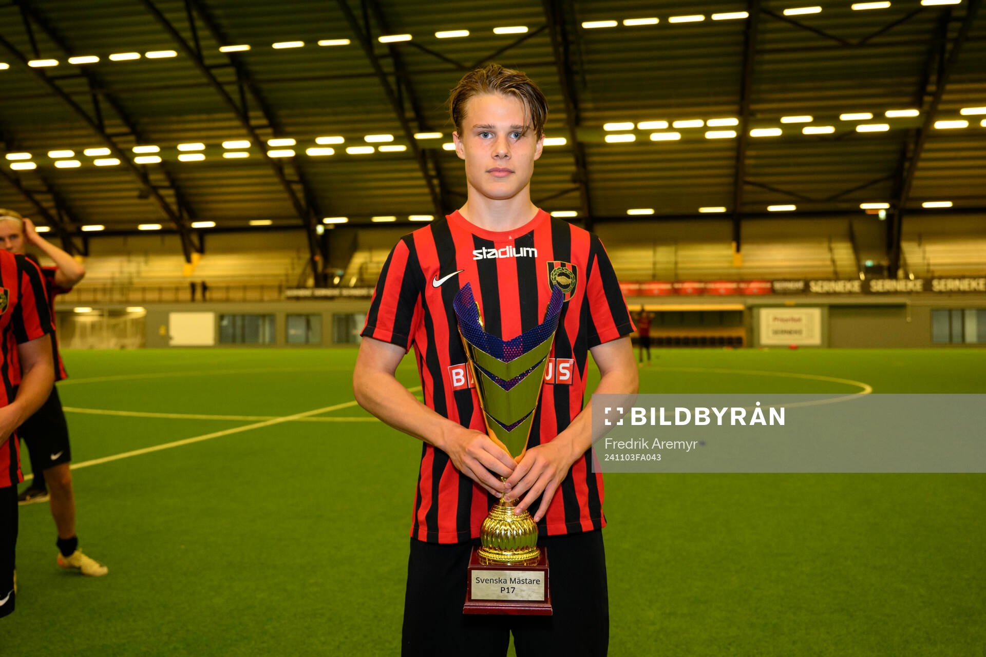 Brommapojkarnas spelare jublar