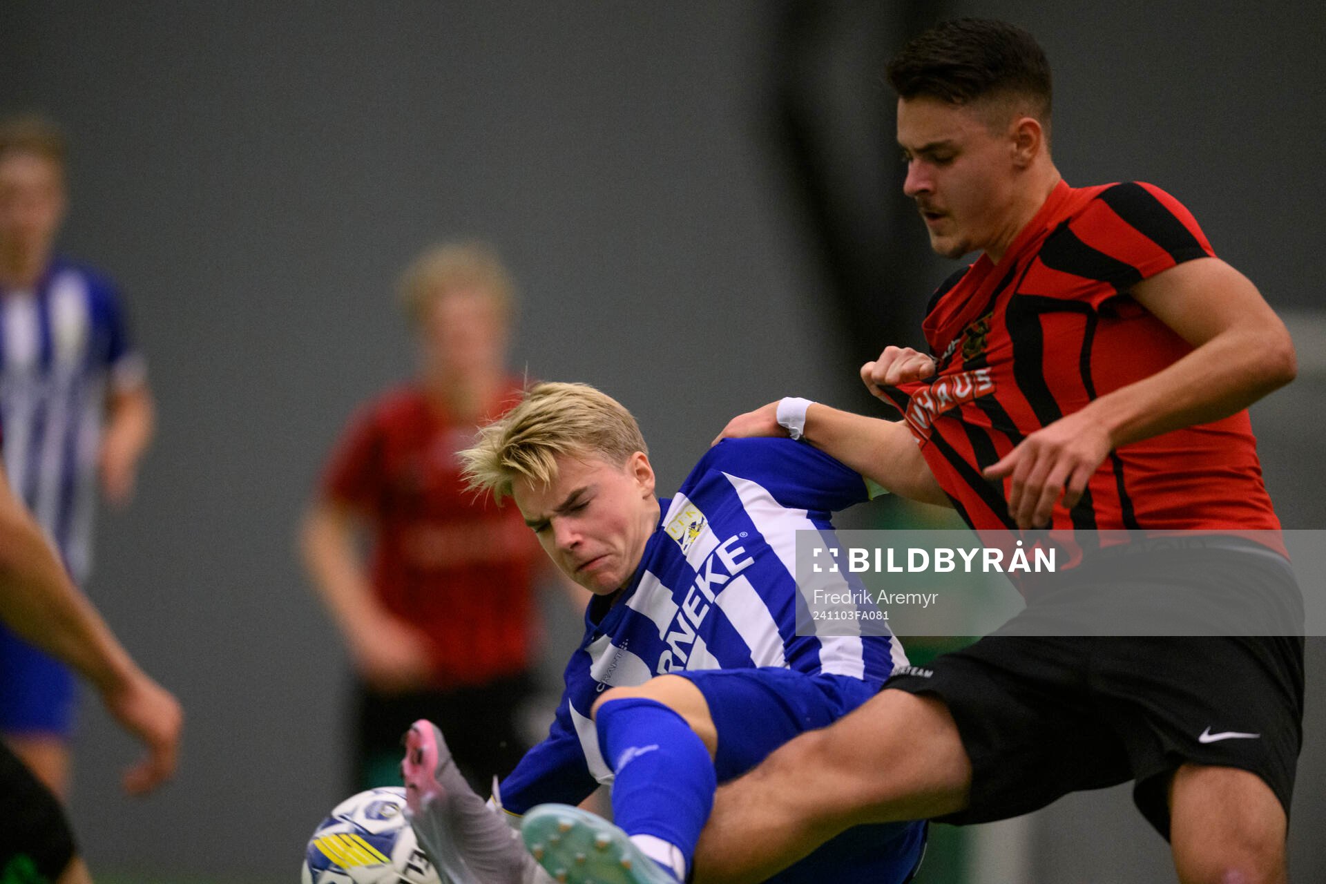 IFK Göteborgs Wilmer Henriksson och Brommapojkarnas Leo