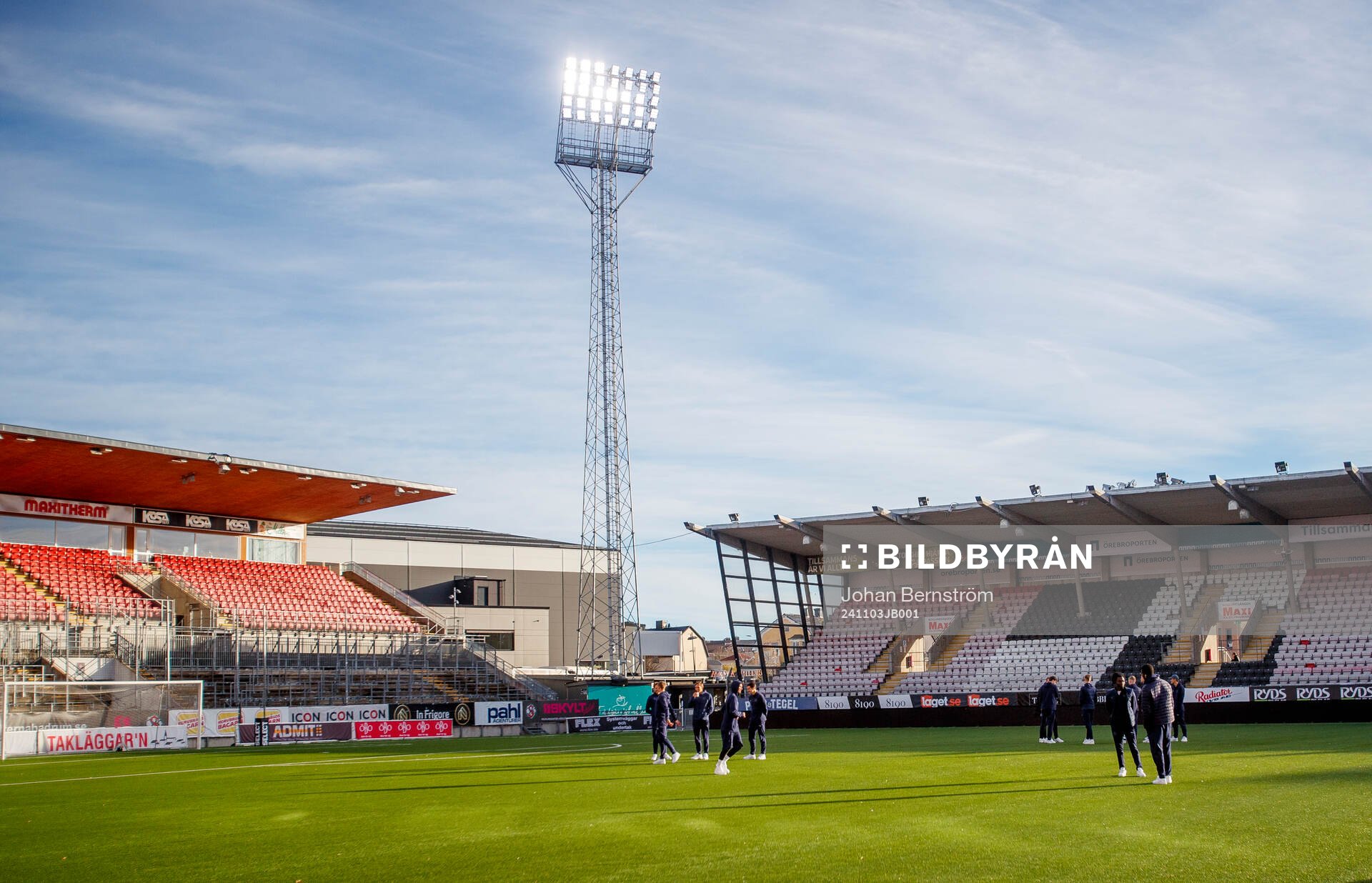 Helsingborgspelarna känner på planen