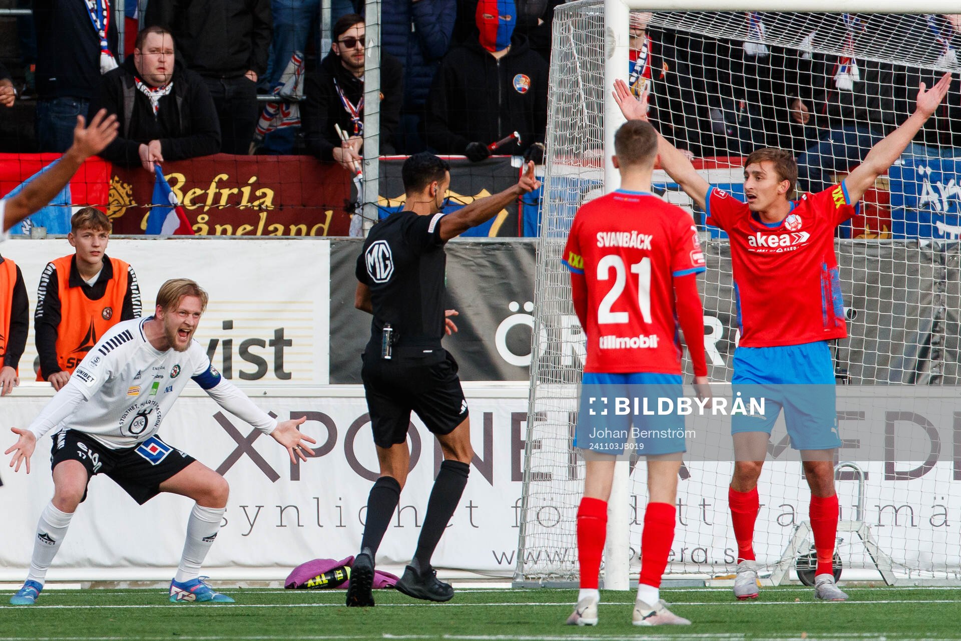 Örebros Karl Holmberg och Helsingborgs Wilhelm Nilsson