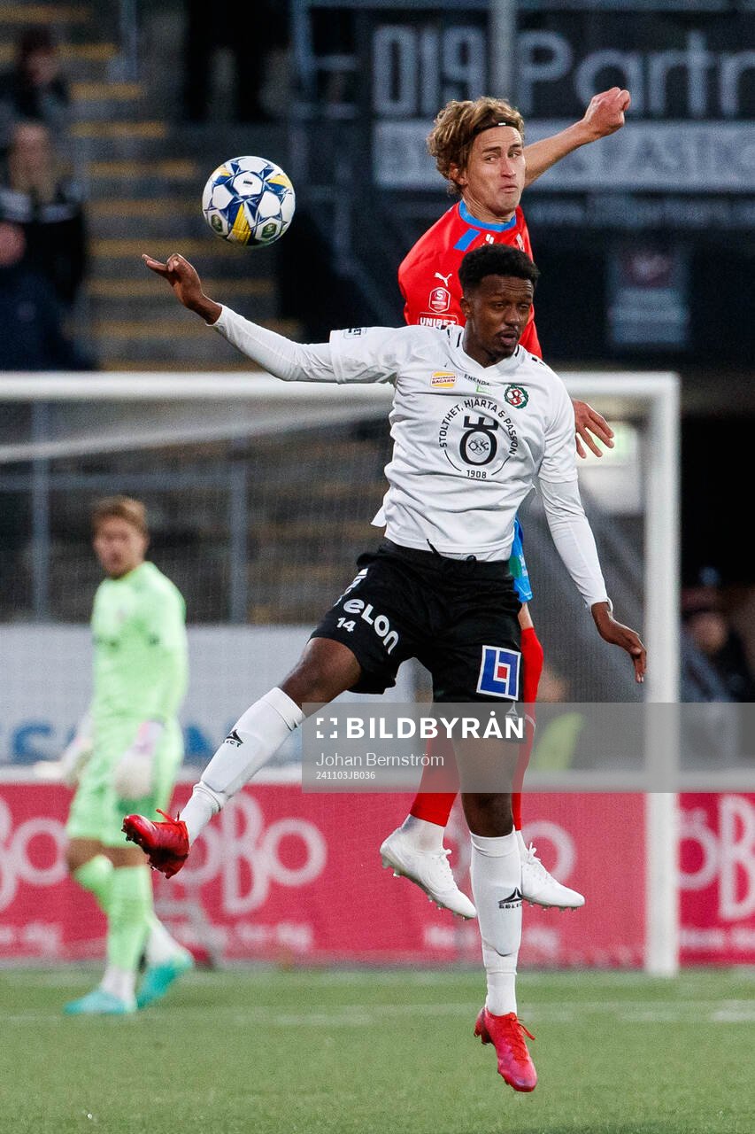 Helsingborgs Thomas Pauck Rogne och Örebros Hamse Shagaxle