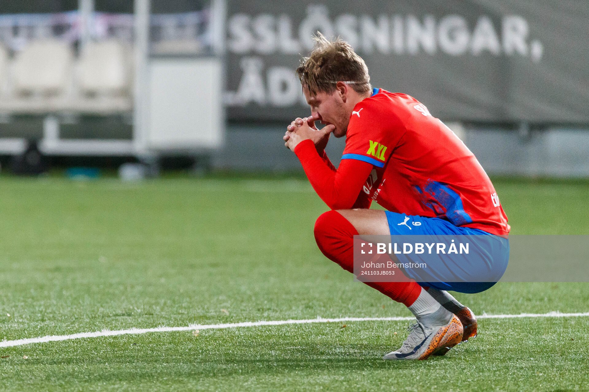 Helsingborgs Taylor Silverholt deppar