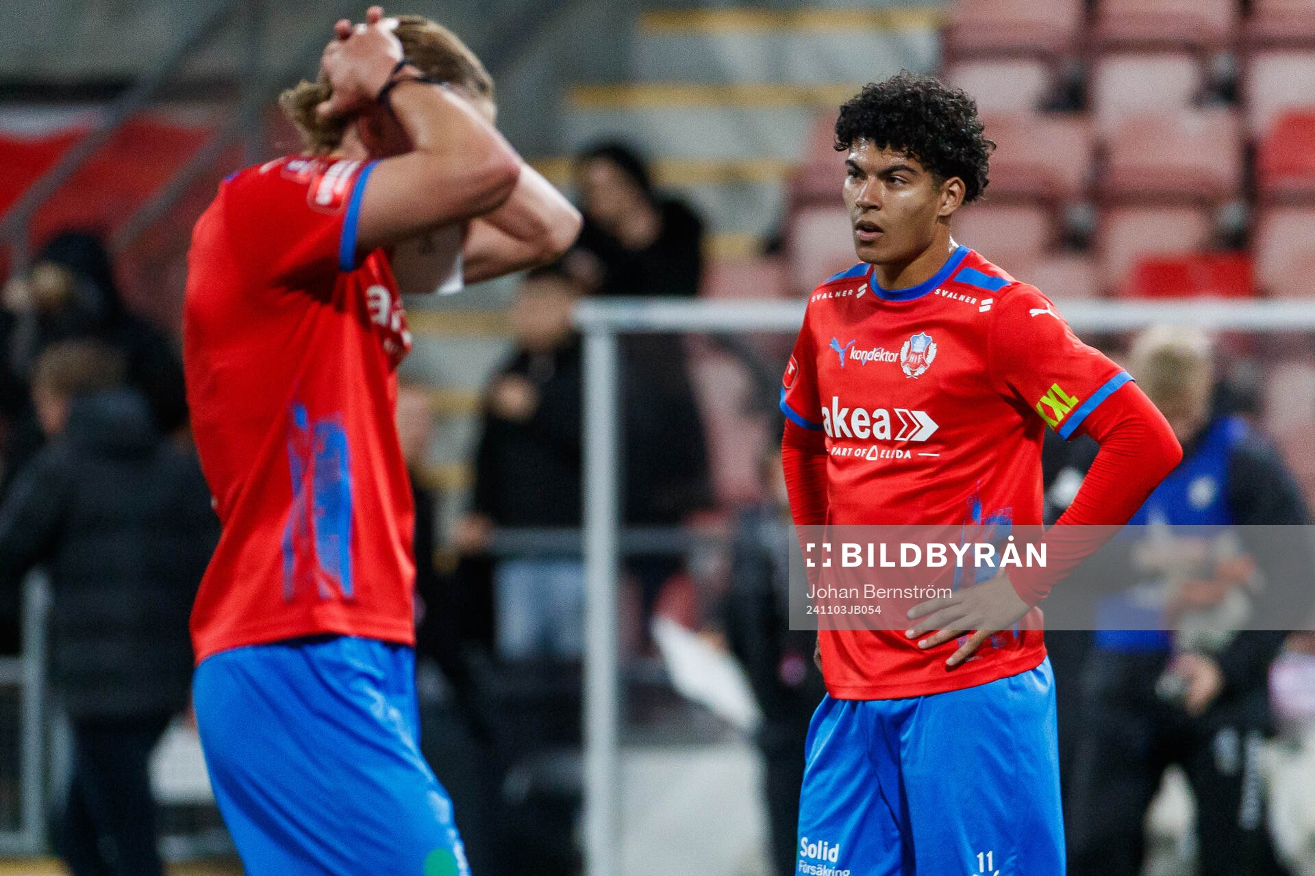 Helsingborgs Milan Silva Rasmussen deppar