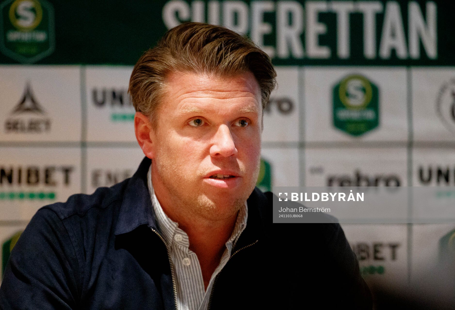 Örebros huvudtränare Christian Järdler på