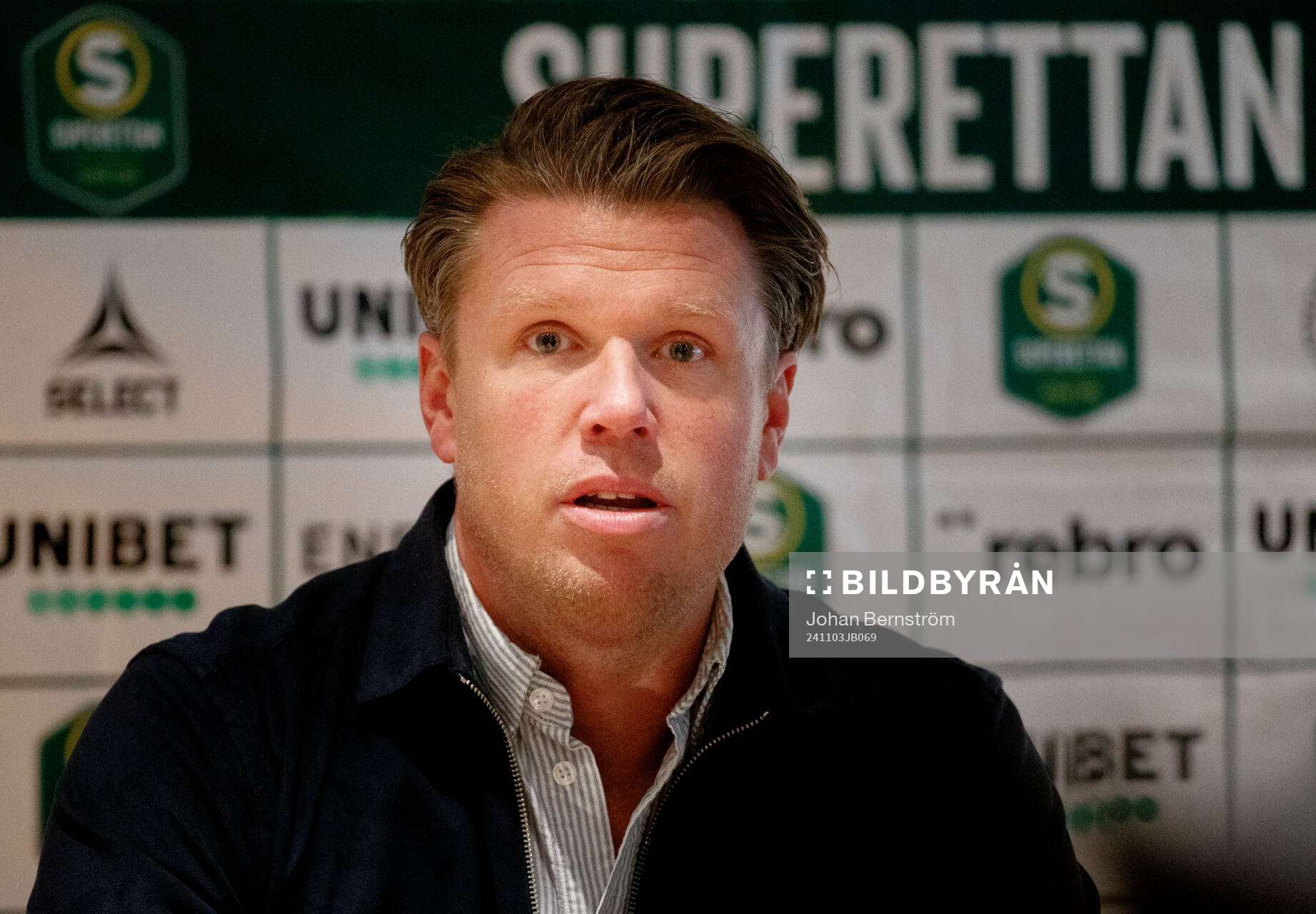 Örebros huvudtränare Christian Järdler på