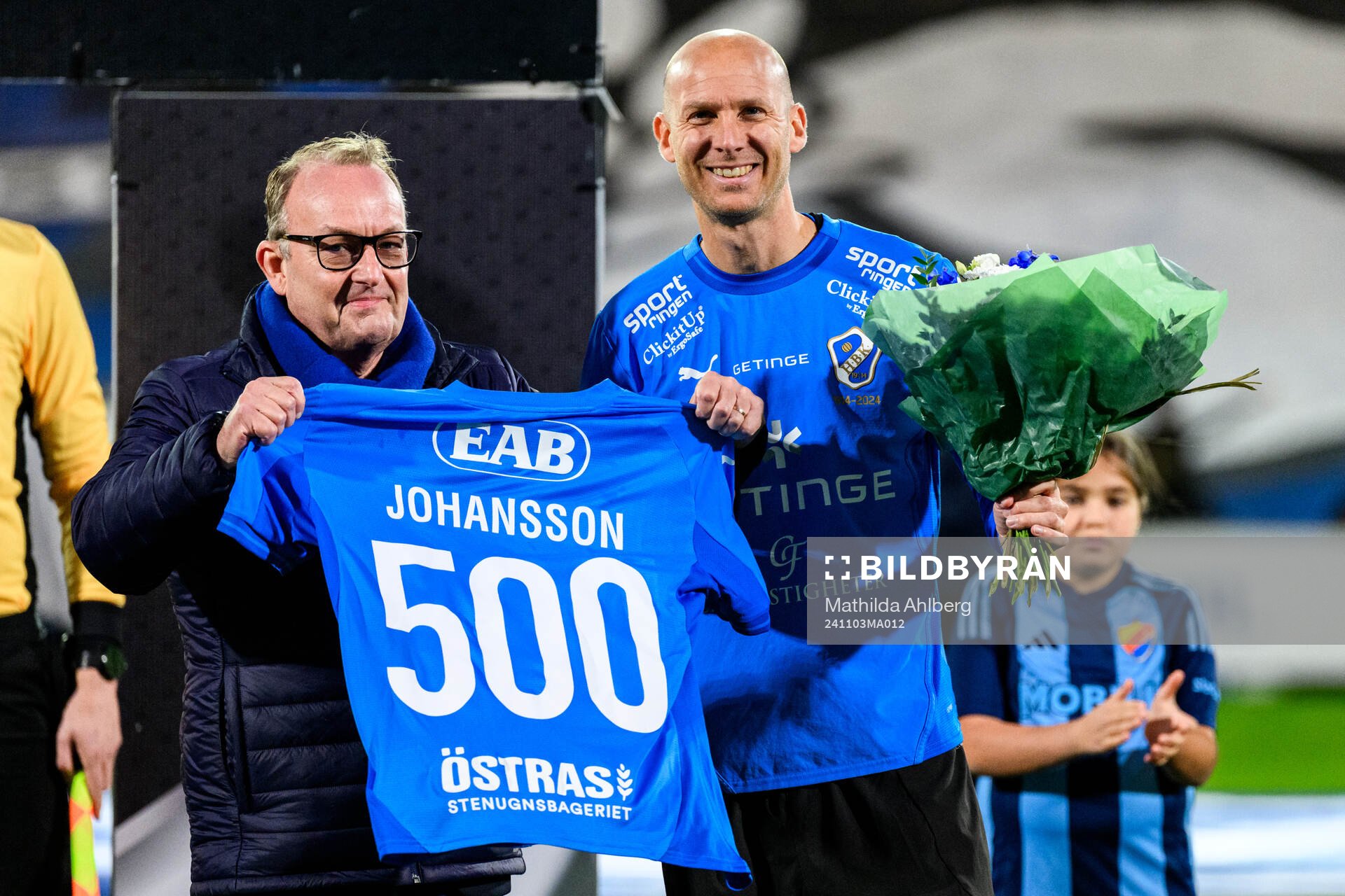 Halmstads Andreas Johansson hyllas