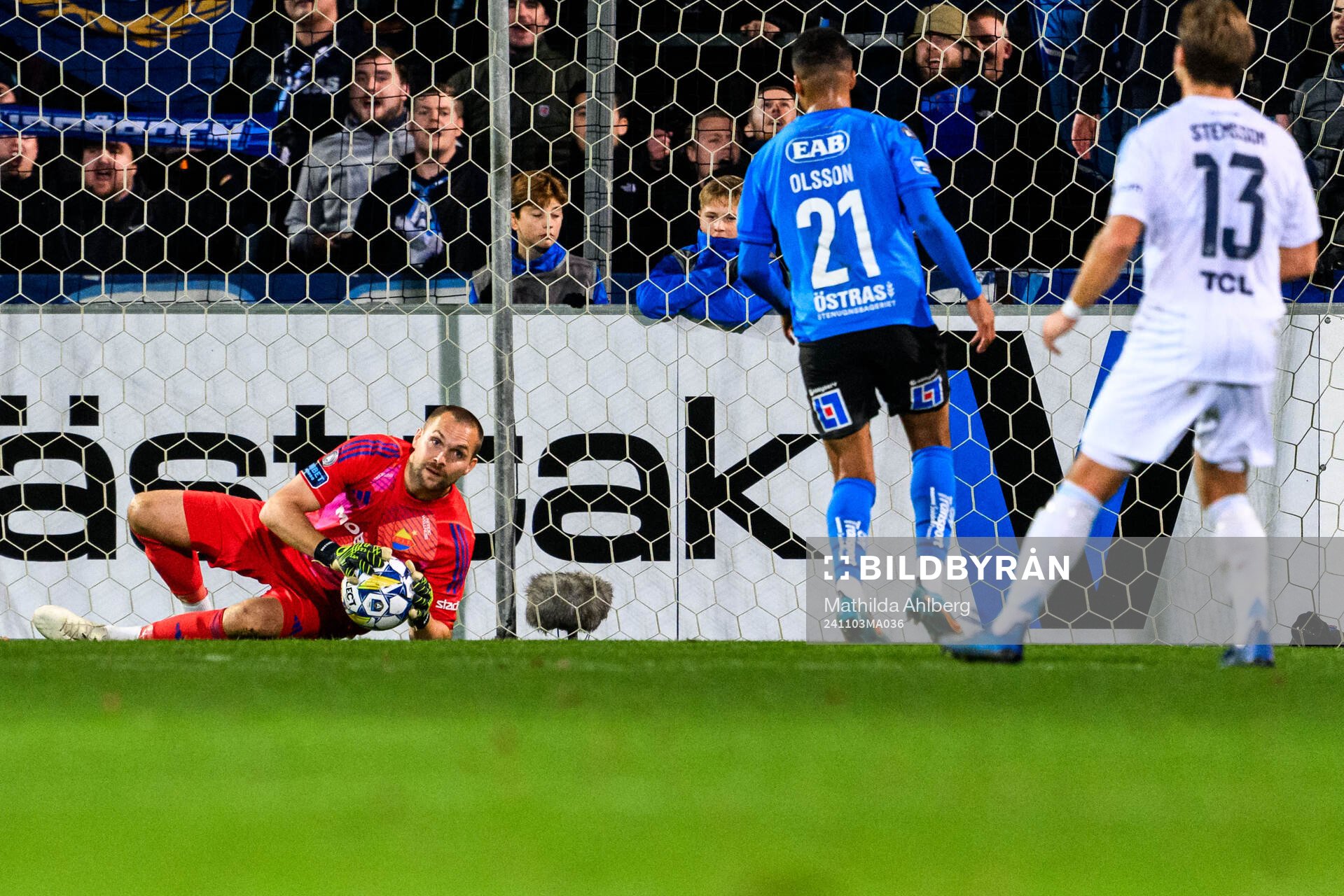 Djurgårdens målvakt Oscar Jansson