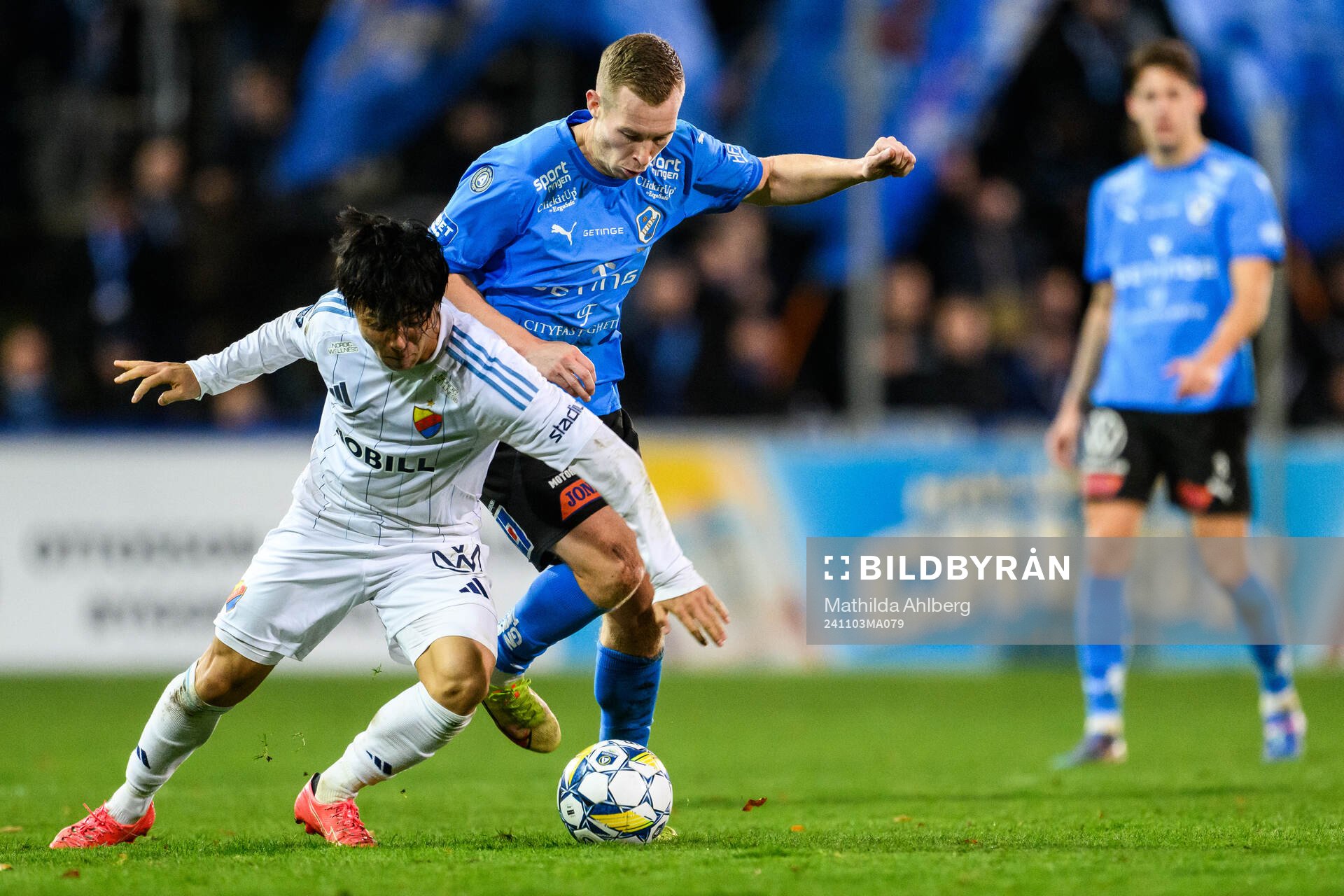 Halmstads Vinicius Nogueira De Oliveira och Djurgårdens