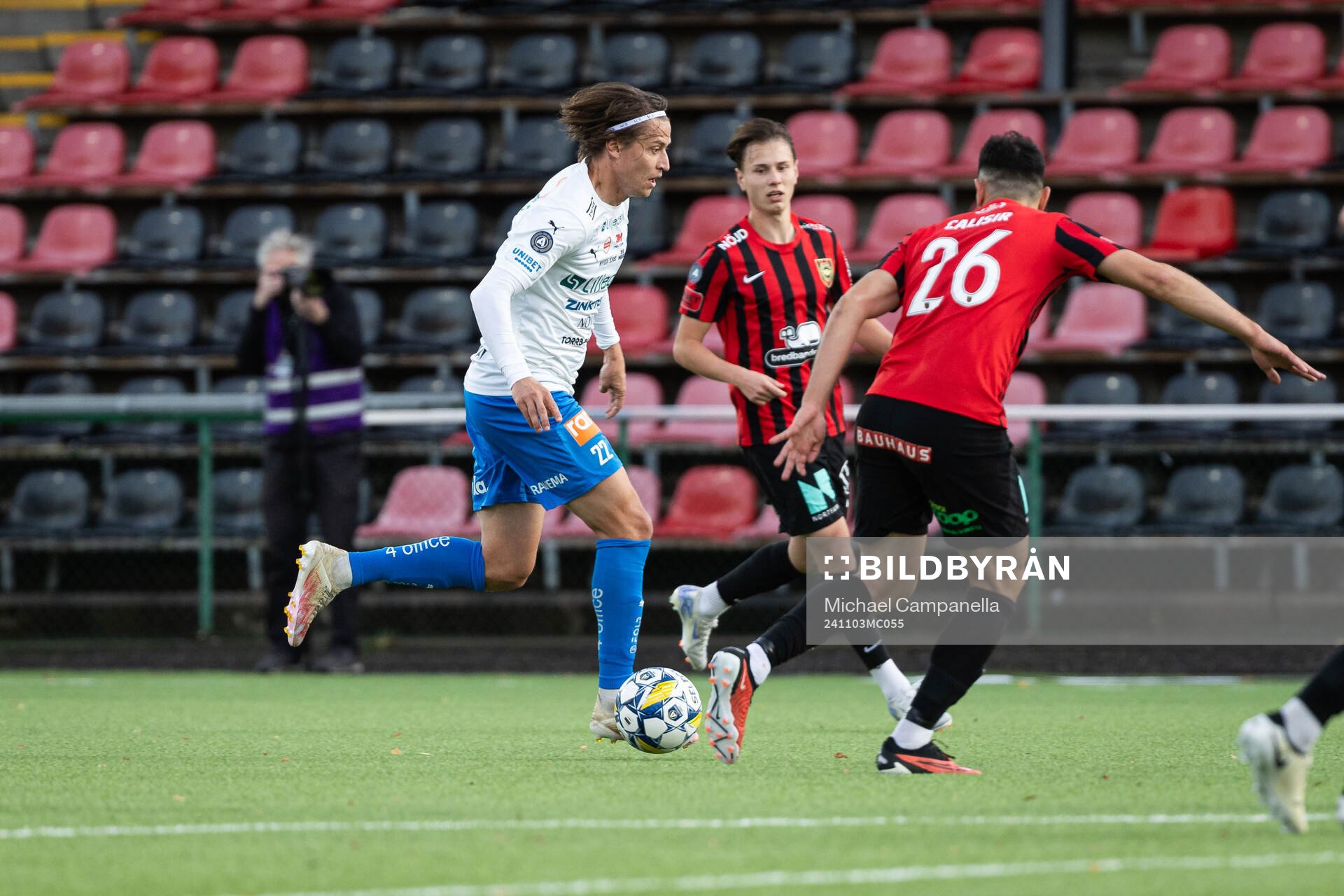 Värnamos Simon Thern och Brommapojkarnas André Calisir