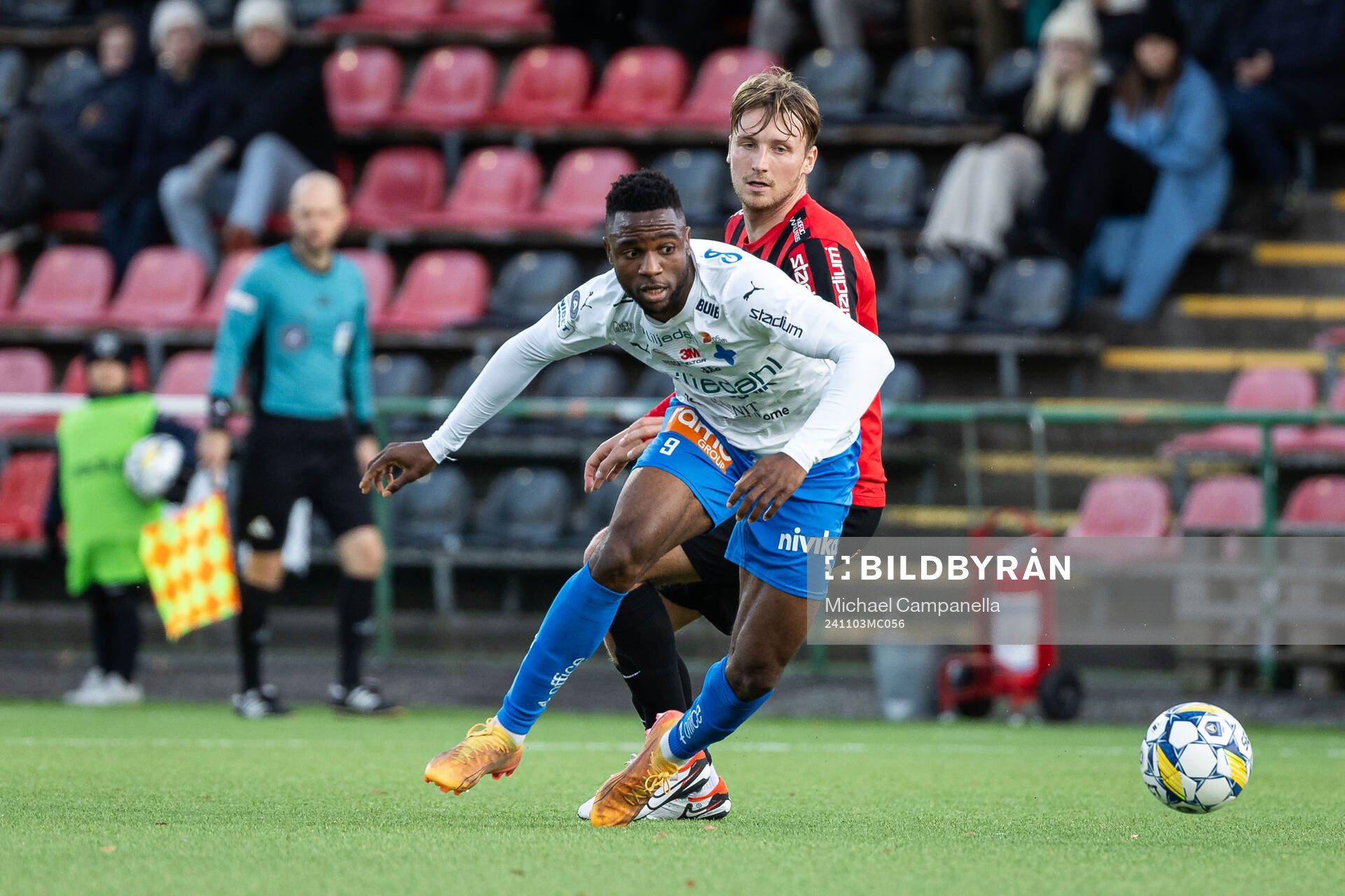 Värnamos Johnbosco Samuel Kalu och Brommapojkarnas
