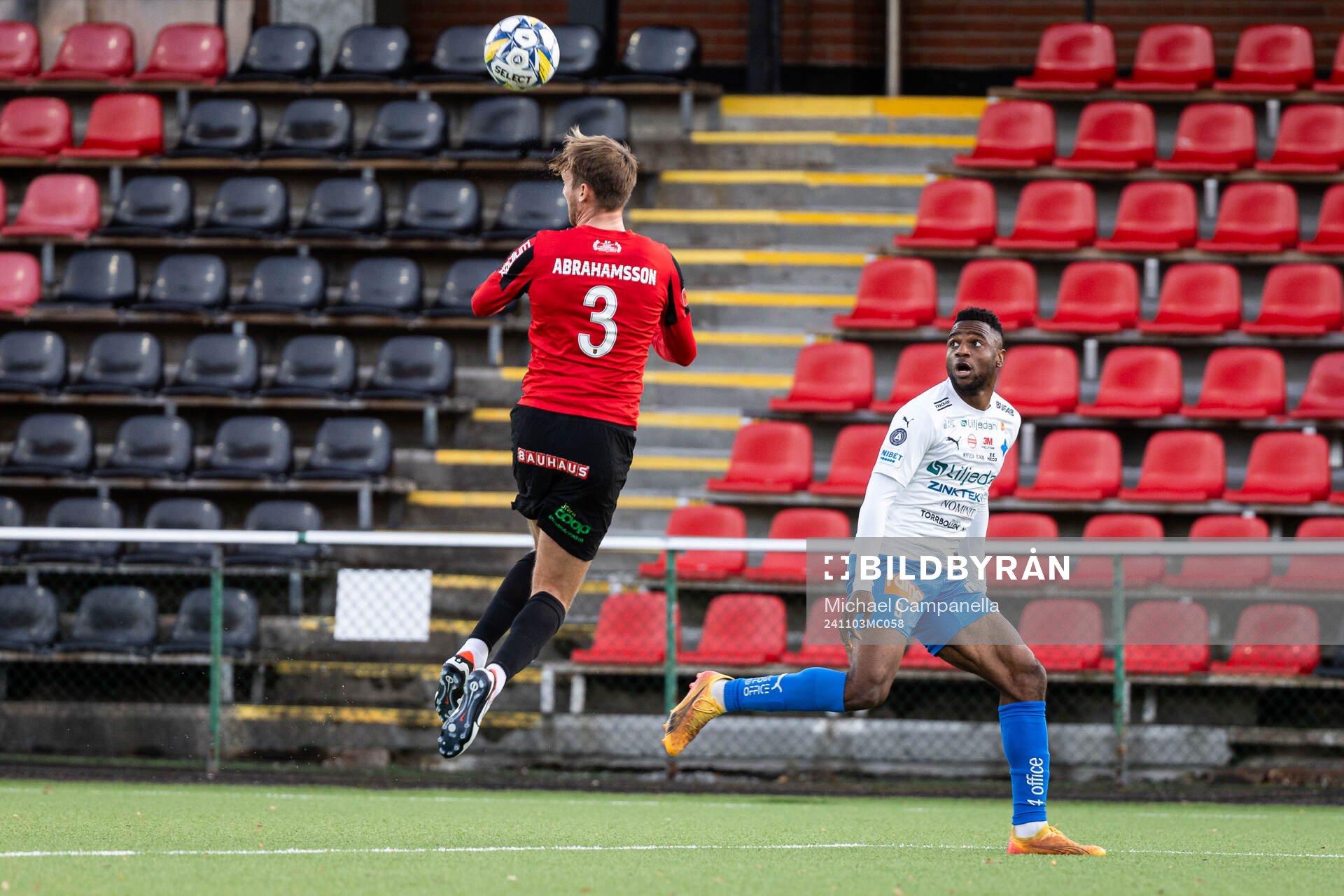 Brommapojkarnas Alexander Abrahamsson och Värnamos