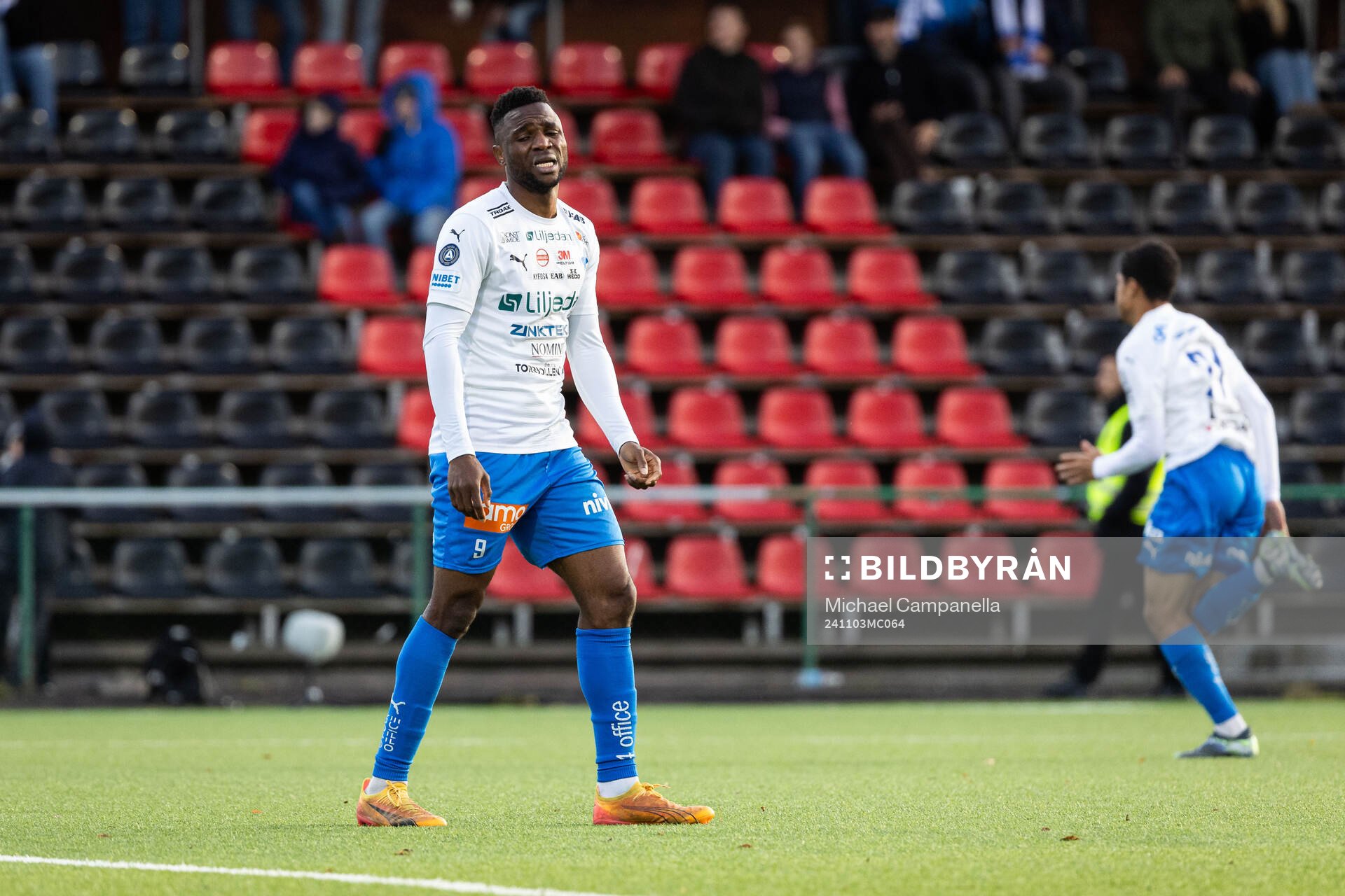Värnamos Johnbosco Samuel Kalu deppar