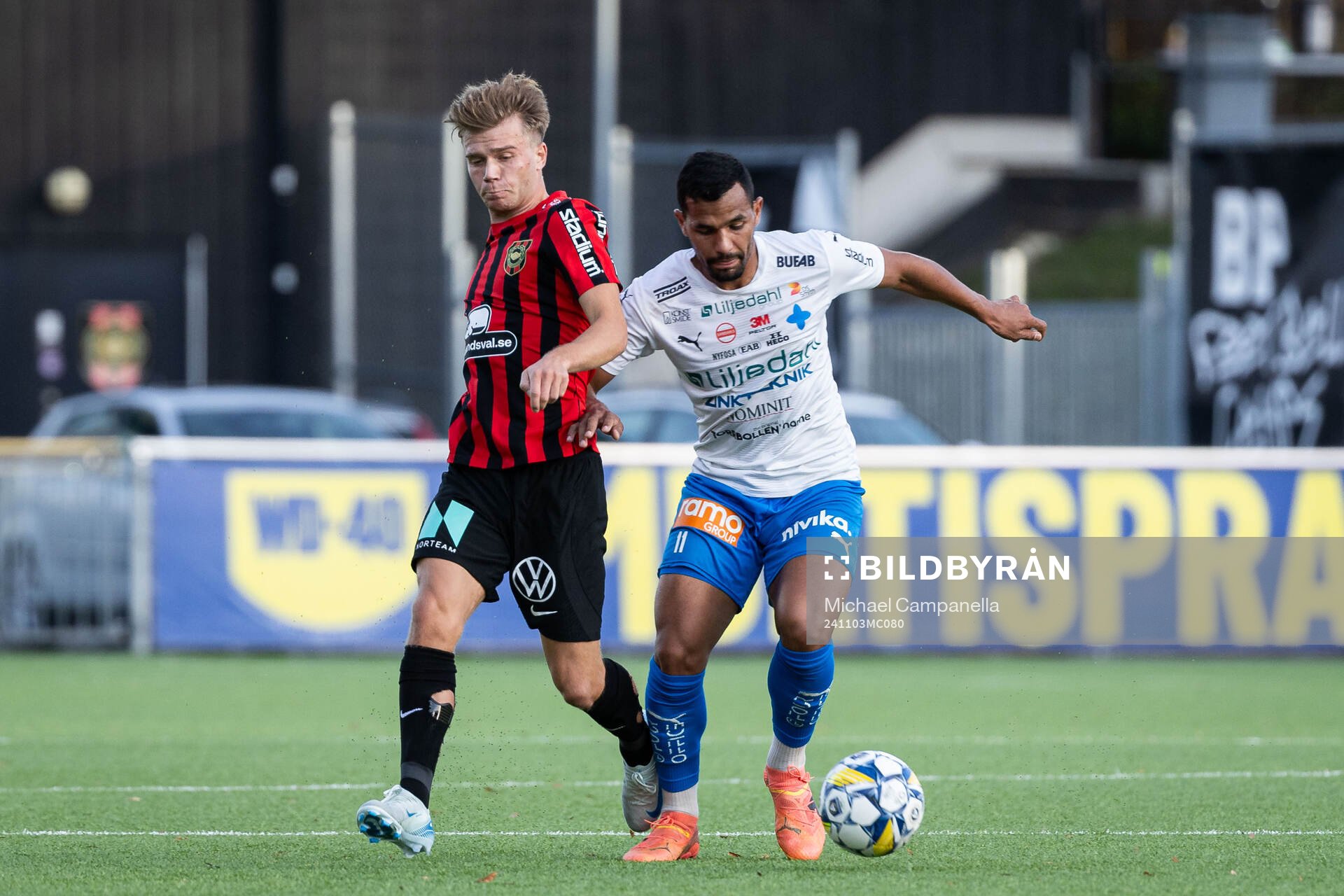 Brommapojkarnas Alexander Abrahamsson och Värnamos