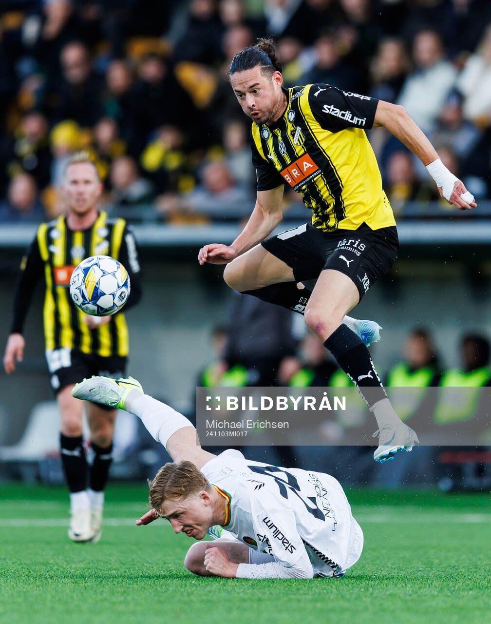 GAIS Filip Beckman och Häckens Amor Layouni