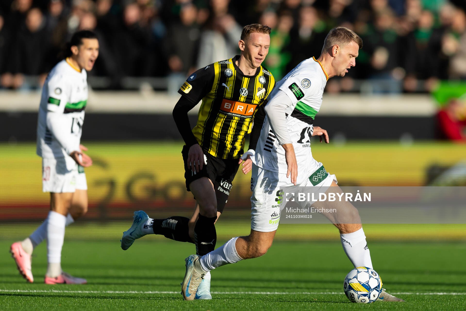 Häckens Julius Lindberg och GAIS Joackim Åberg