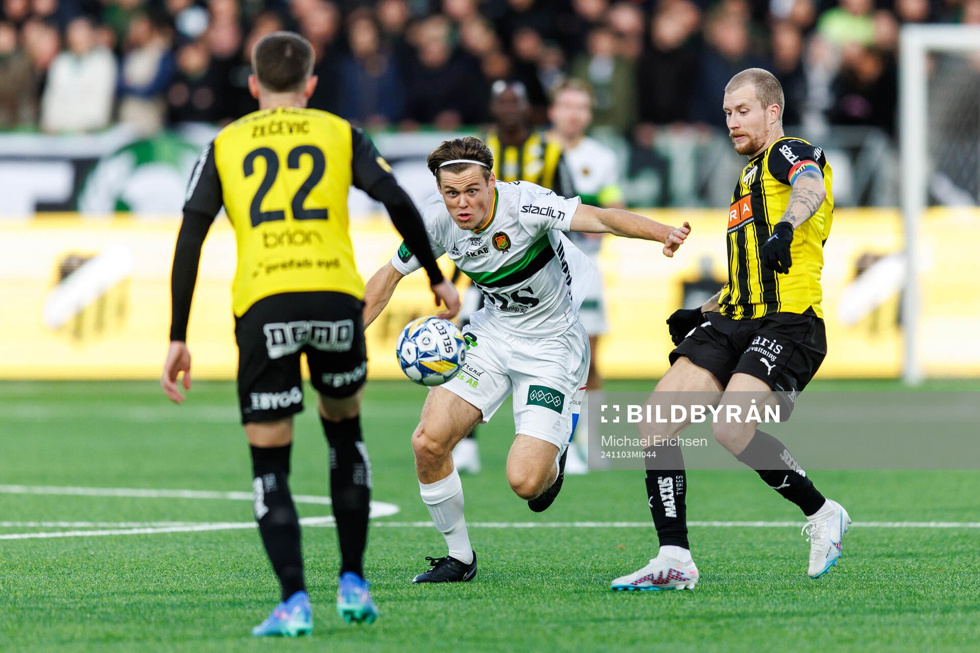 GAIS Axel Henriksson och Häckens Simon Gustafson