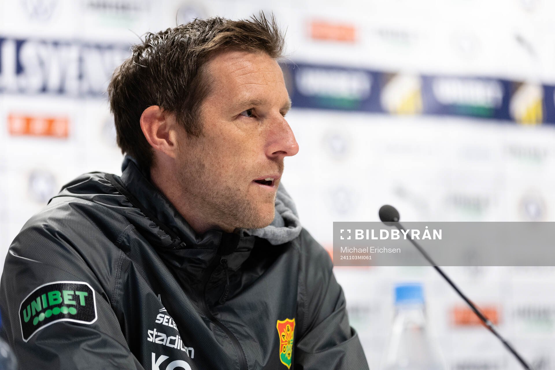 GAIS assisterande tränare Kenneth Gustafsson på