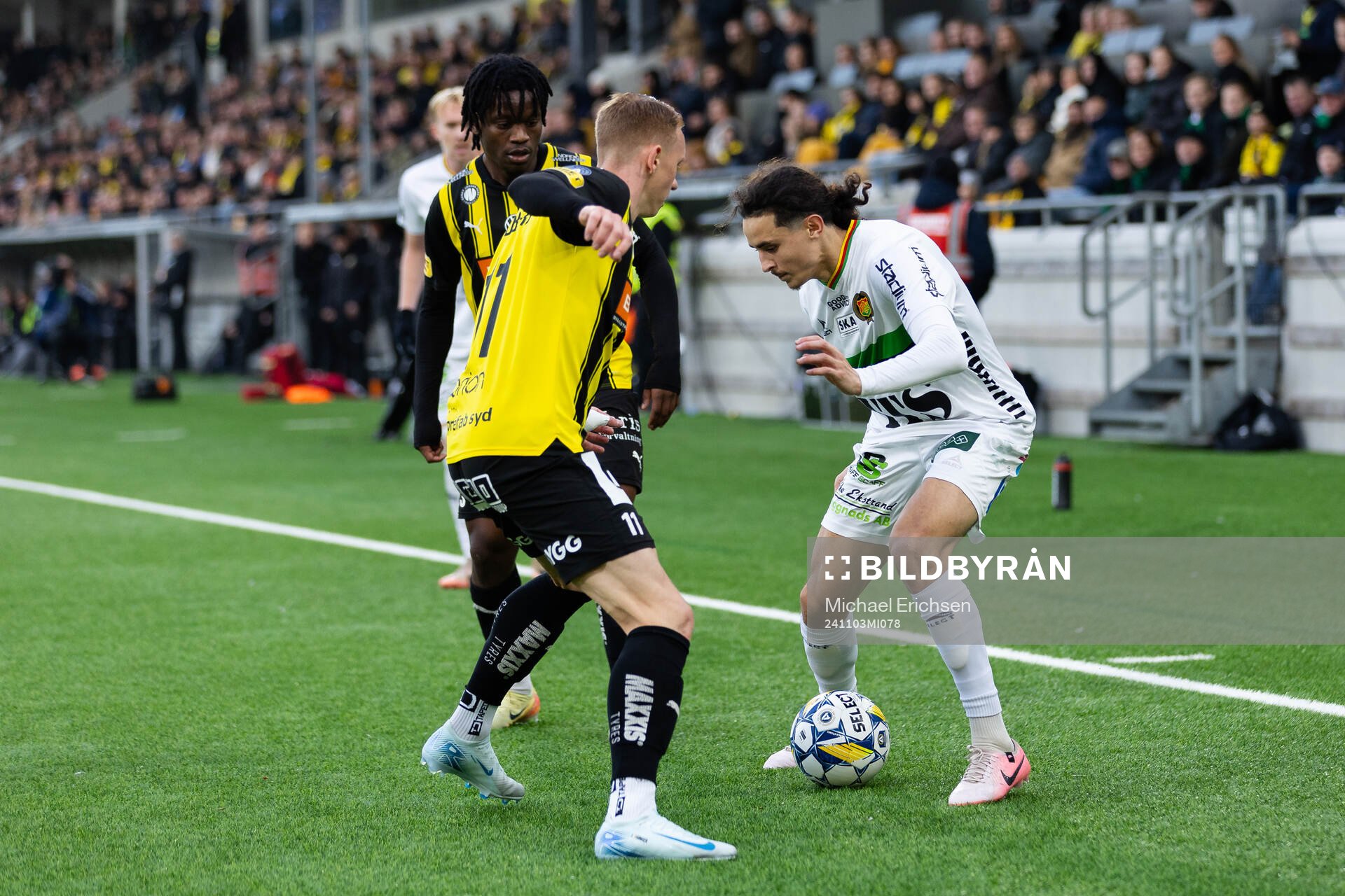 Häckens Julius Lindberg och GAIS Amin Boudri