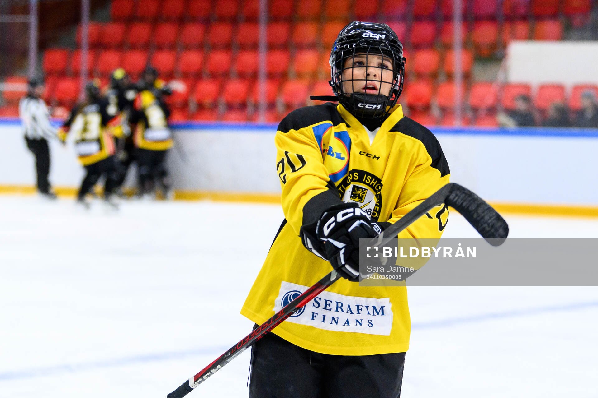 Västergötlands Moa Karlsson deppar