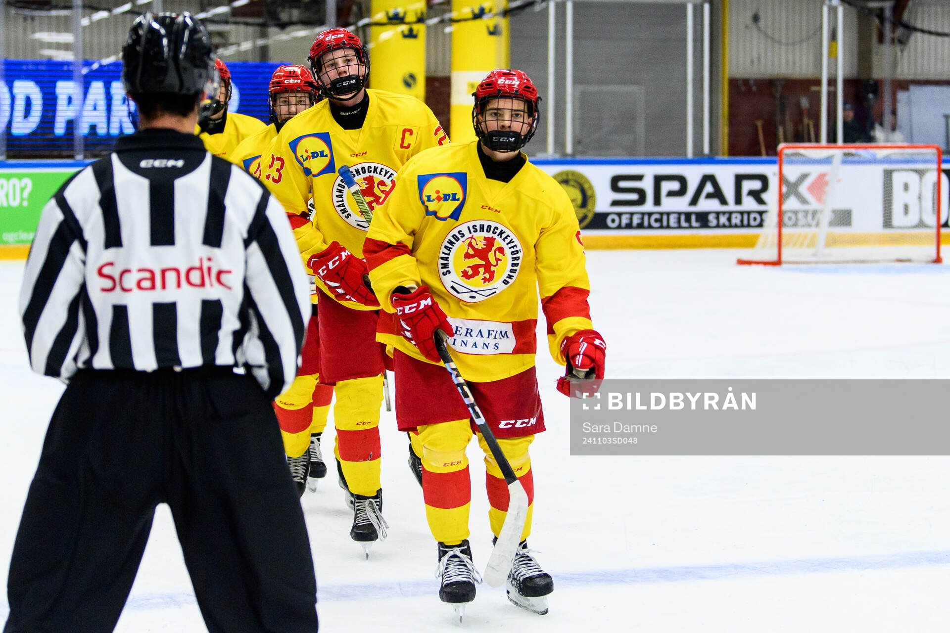 Smålands Yelverton Lindberg Stéen jublar