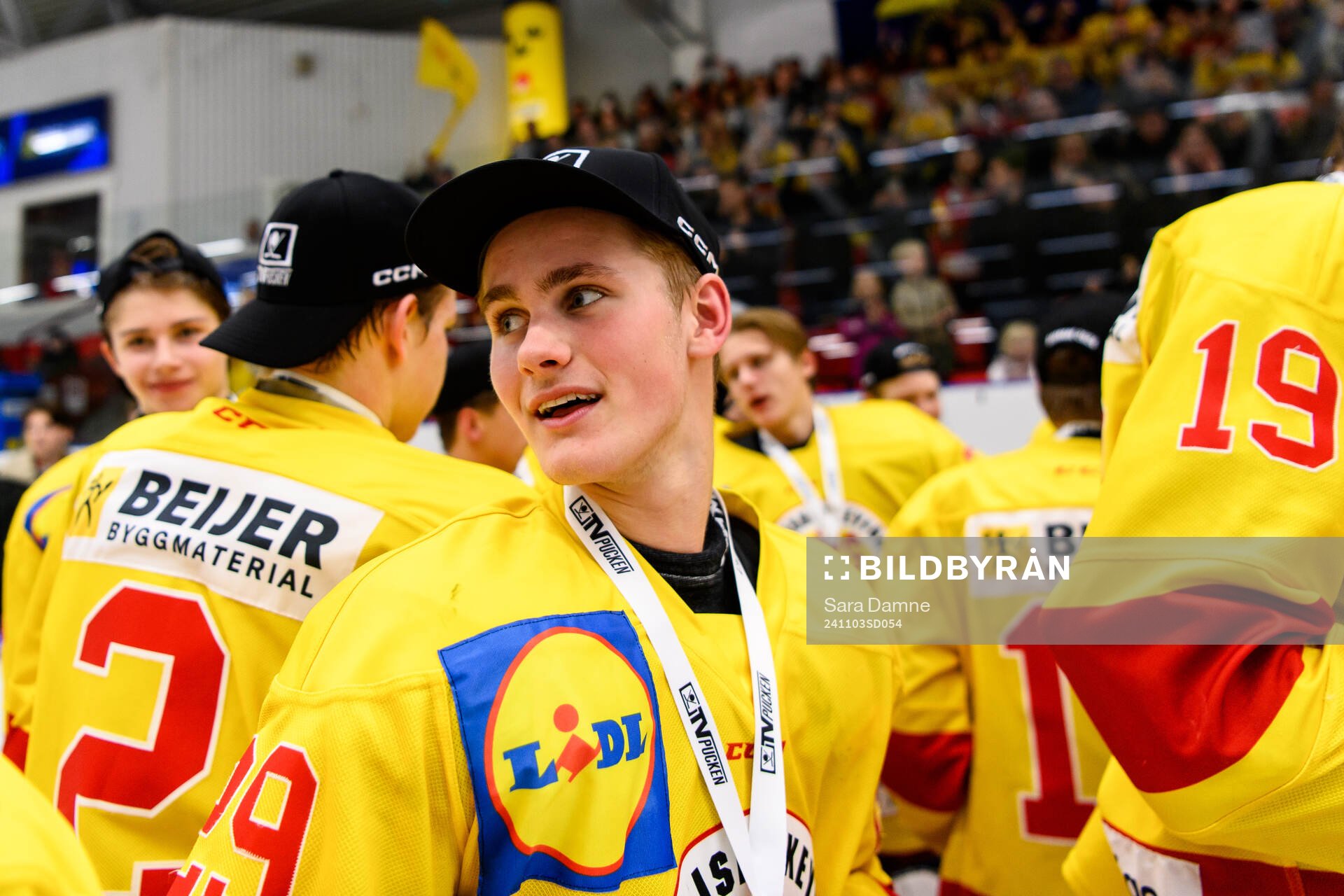 Smålands Alfred Ingelsten jublar