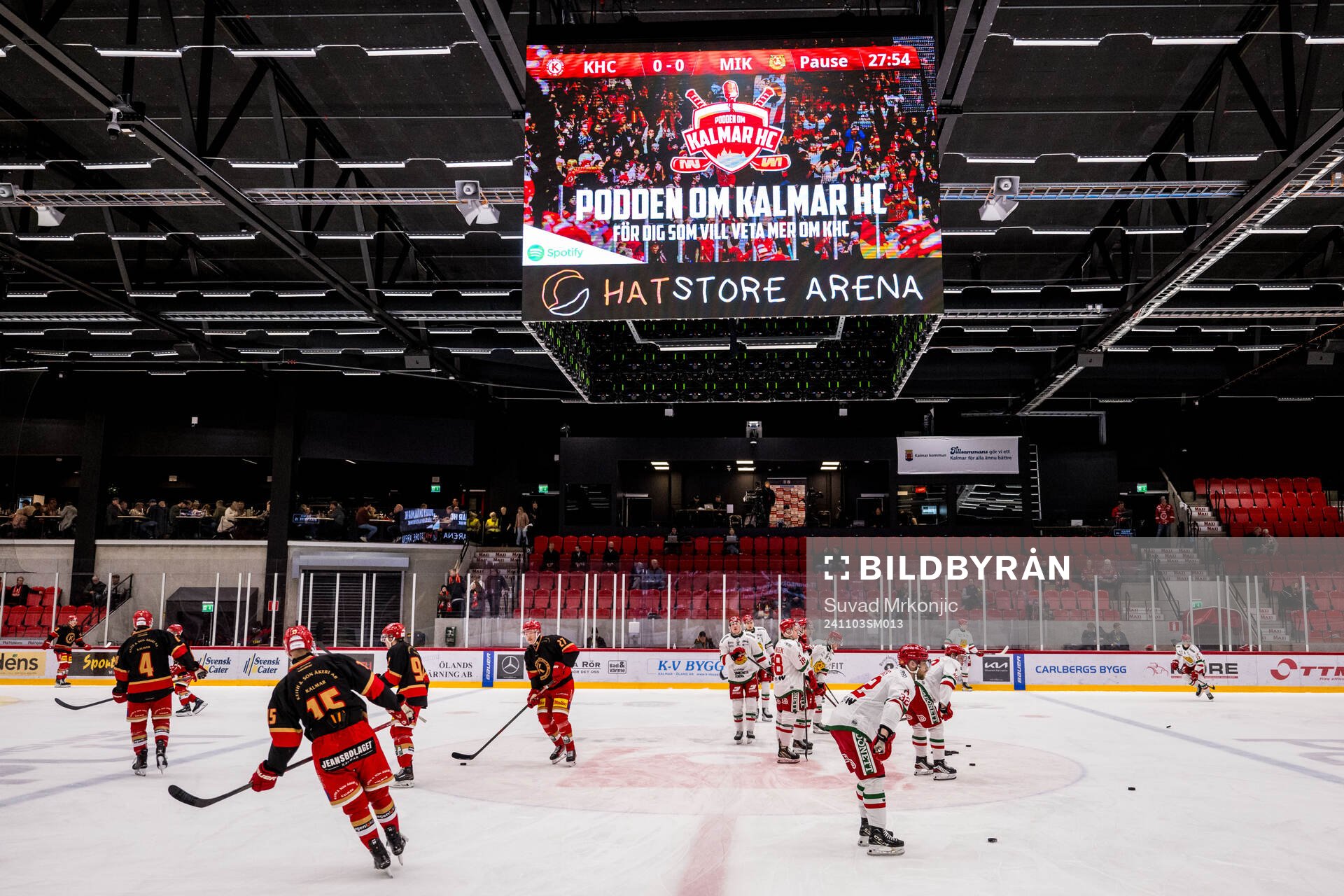 Lagen värmer upp
