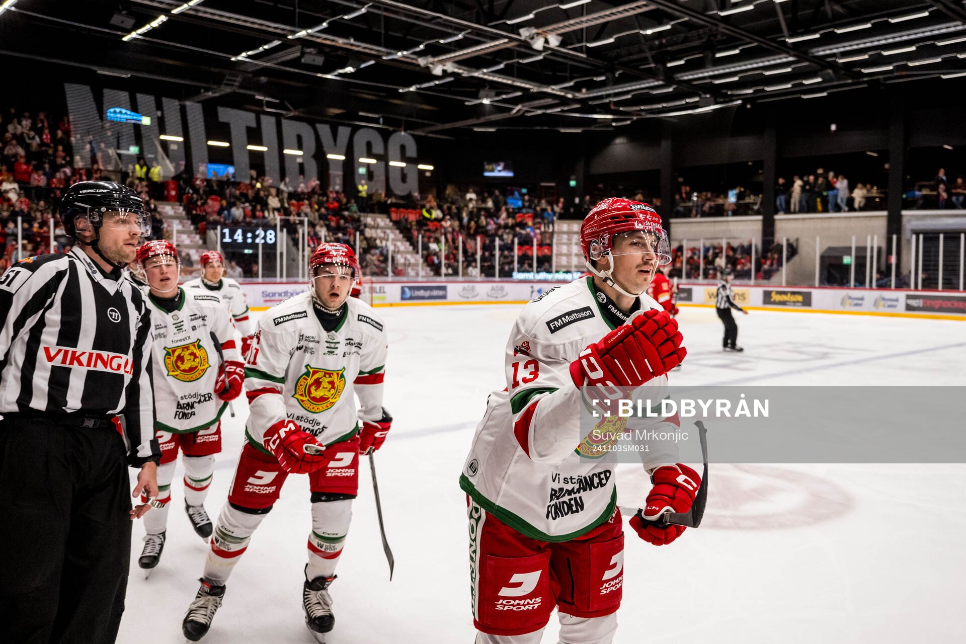 Moras Fabian Ilestedt jublar