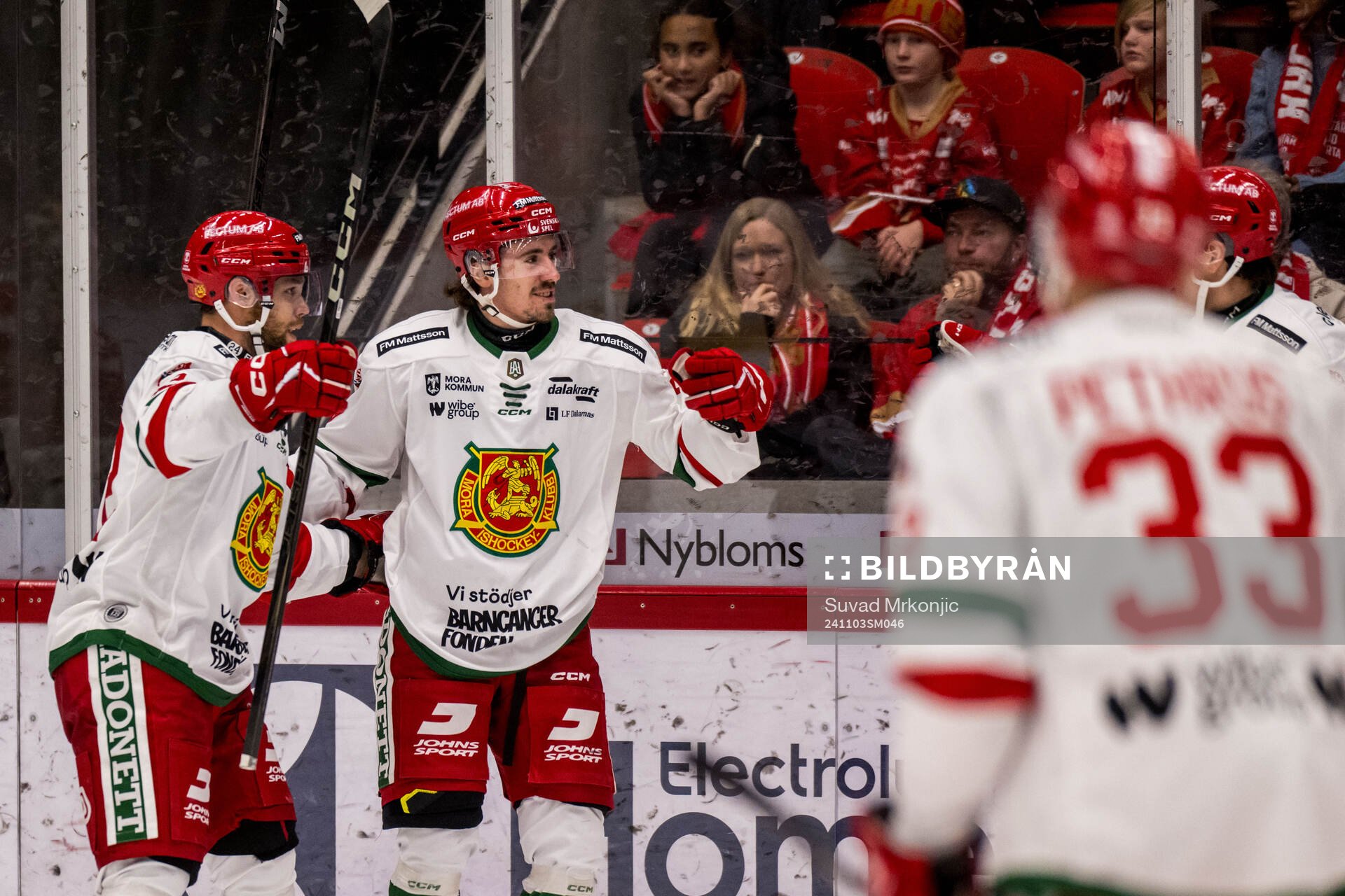 Moras Ludvig Levinsson jublar