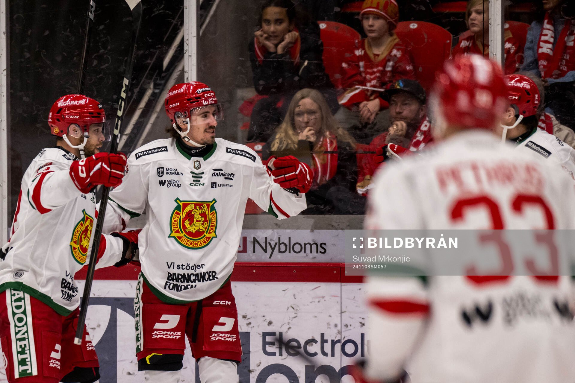 Moras Ludvig Levinsson jublar