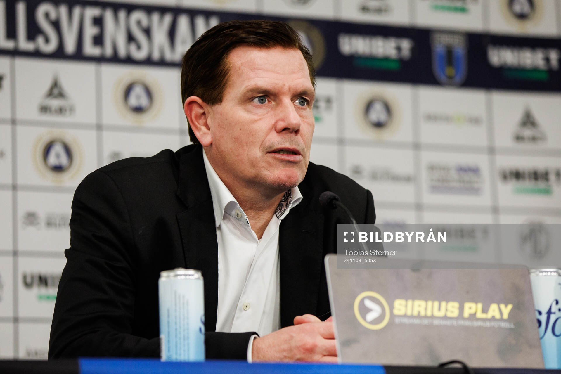 Sirius tränare Christer Mattiasson