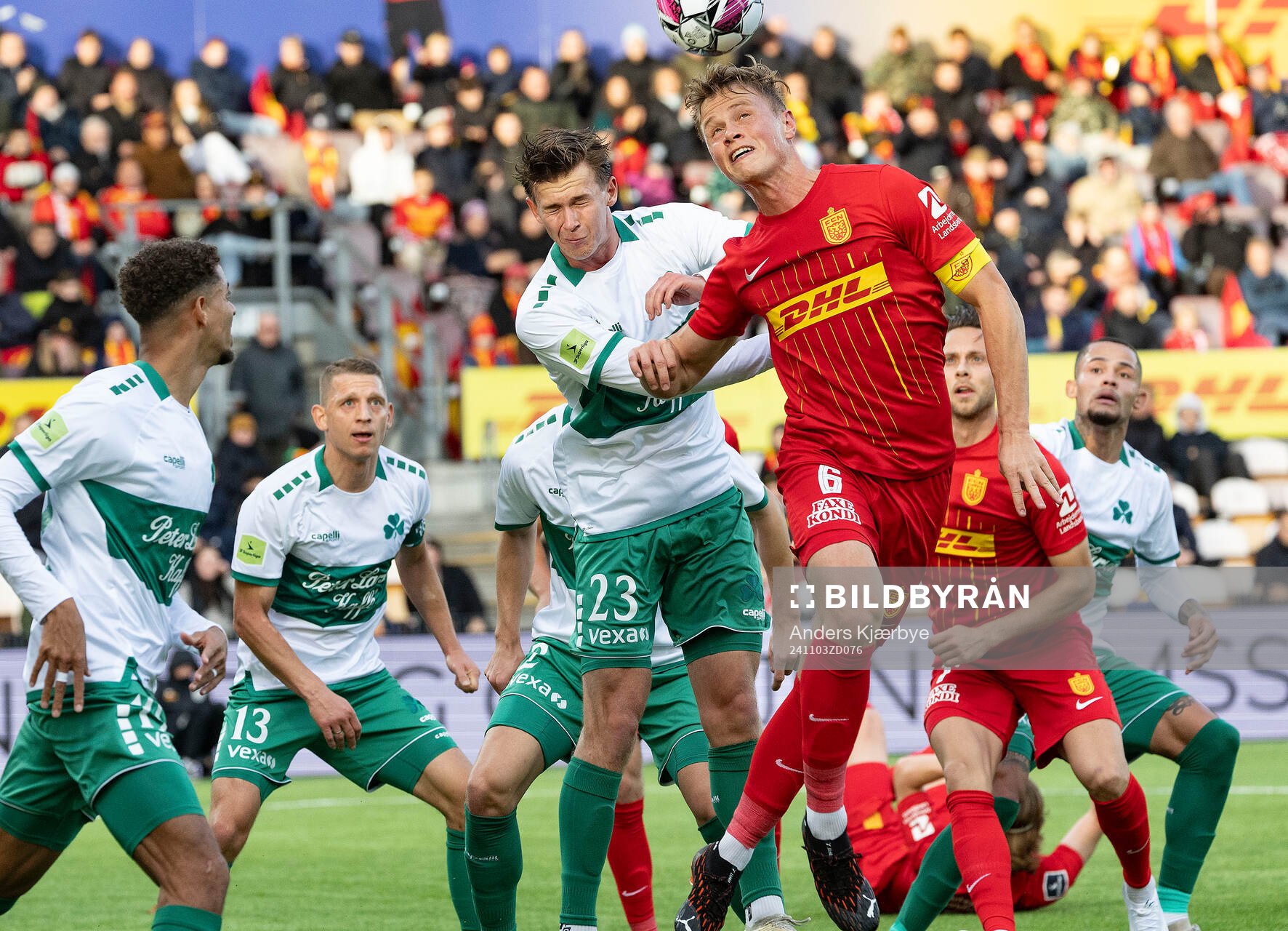  Fotboll, Danska Ligan, Nordsjälland - Viborg: 03.11.2024 - 3F Superliga at Right To Dream Park in Farum - FC Nordsjalland vs. Viborg FF - 
