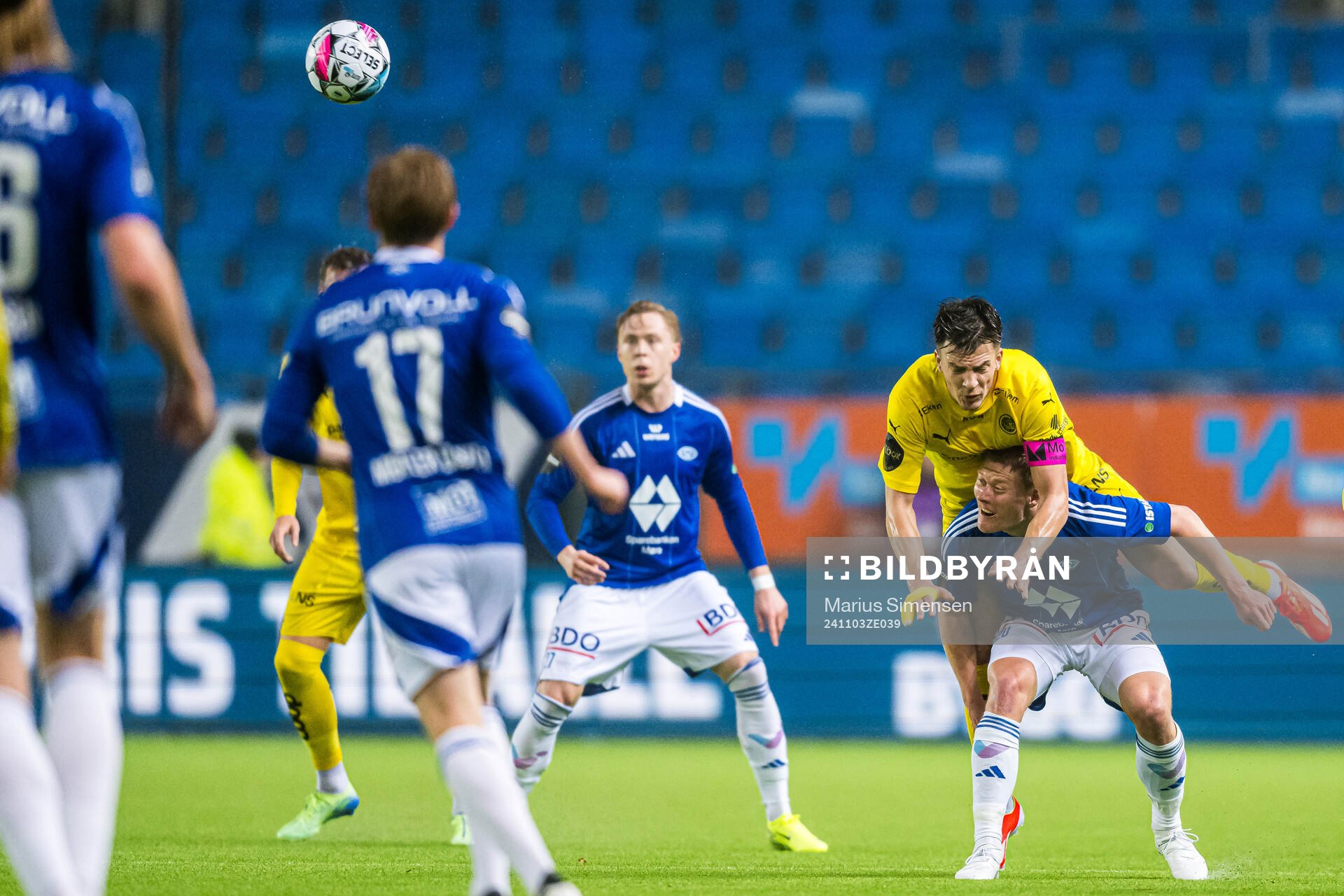 Jostein Maurstad Gundersen of Bodø/Glimt and Kristian