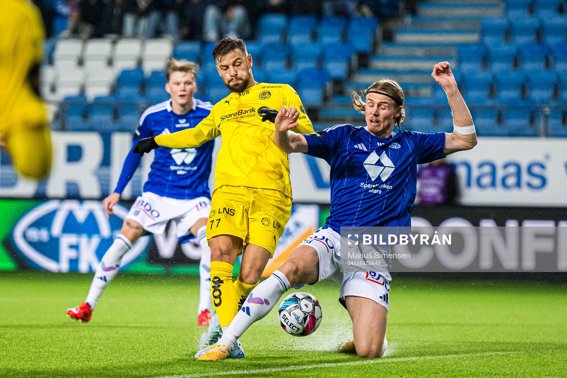 Philip Zinckernagel of Bodø/Glimt and Isak Helstad