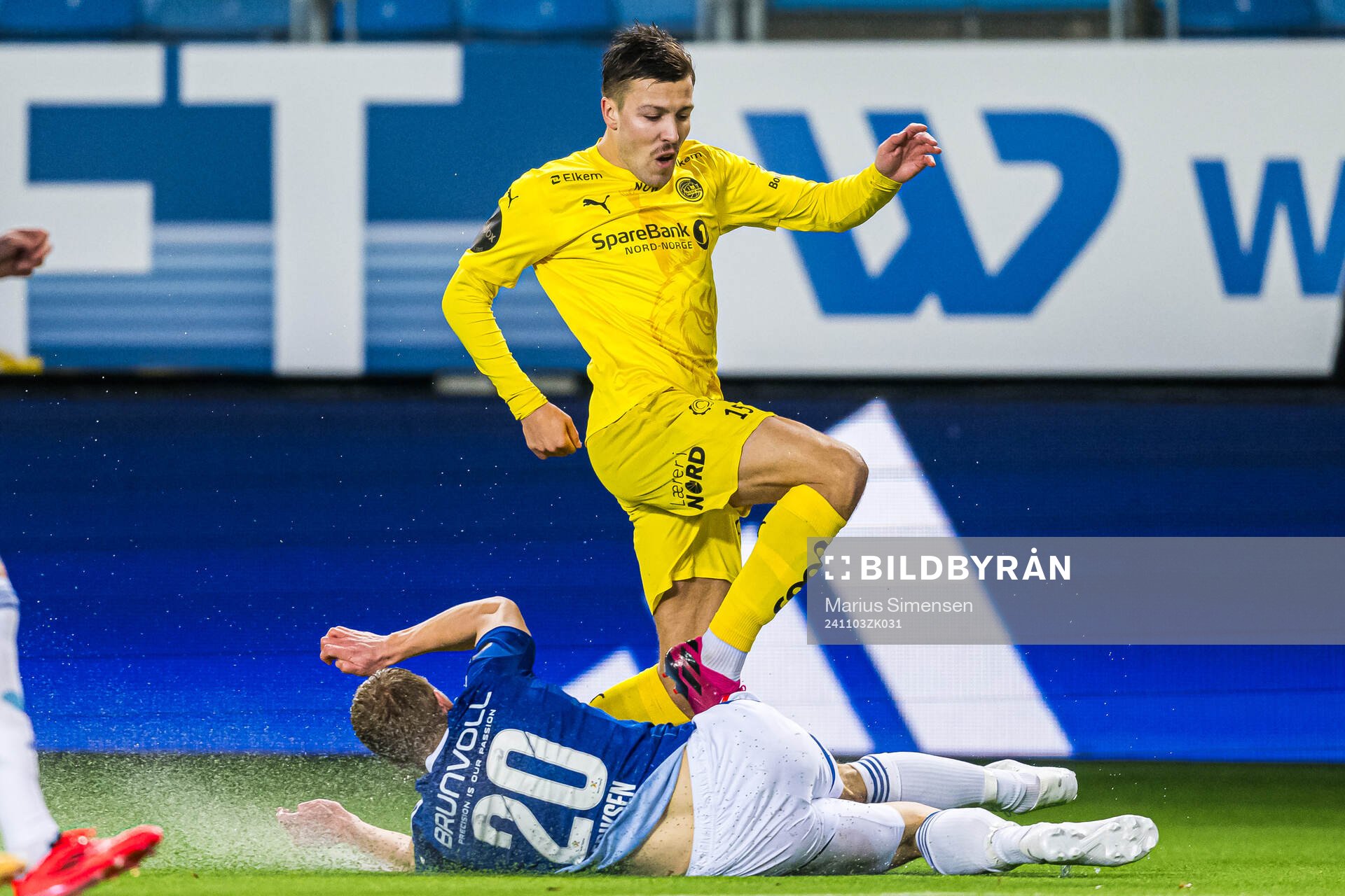 Kristian Eriksen of Molde and Fredrik André Bjørkan of