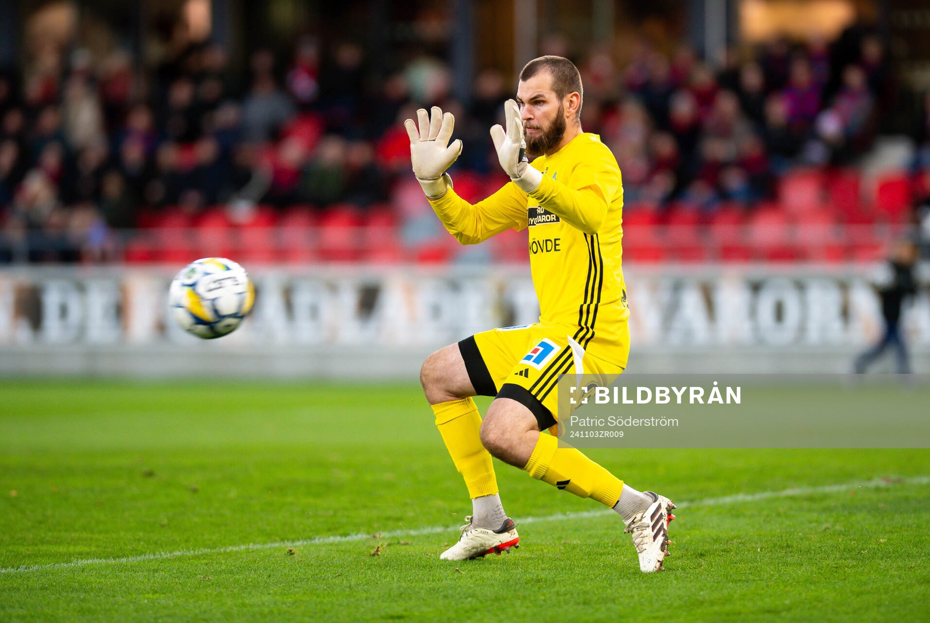 Skövde AIKs målvakt Markus Fröjd