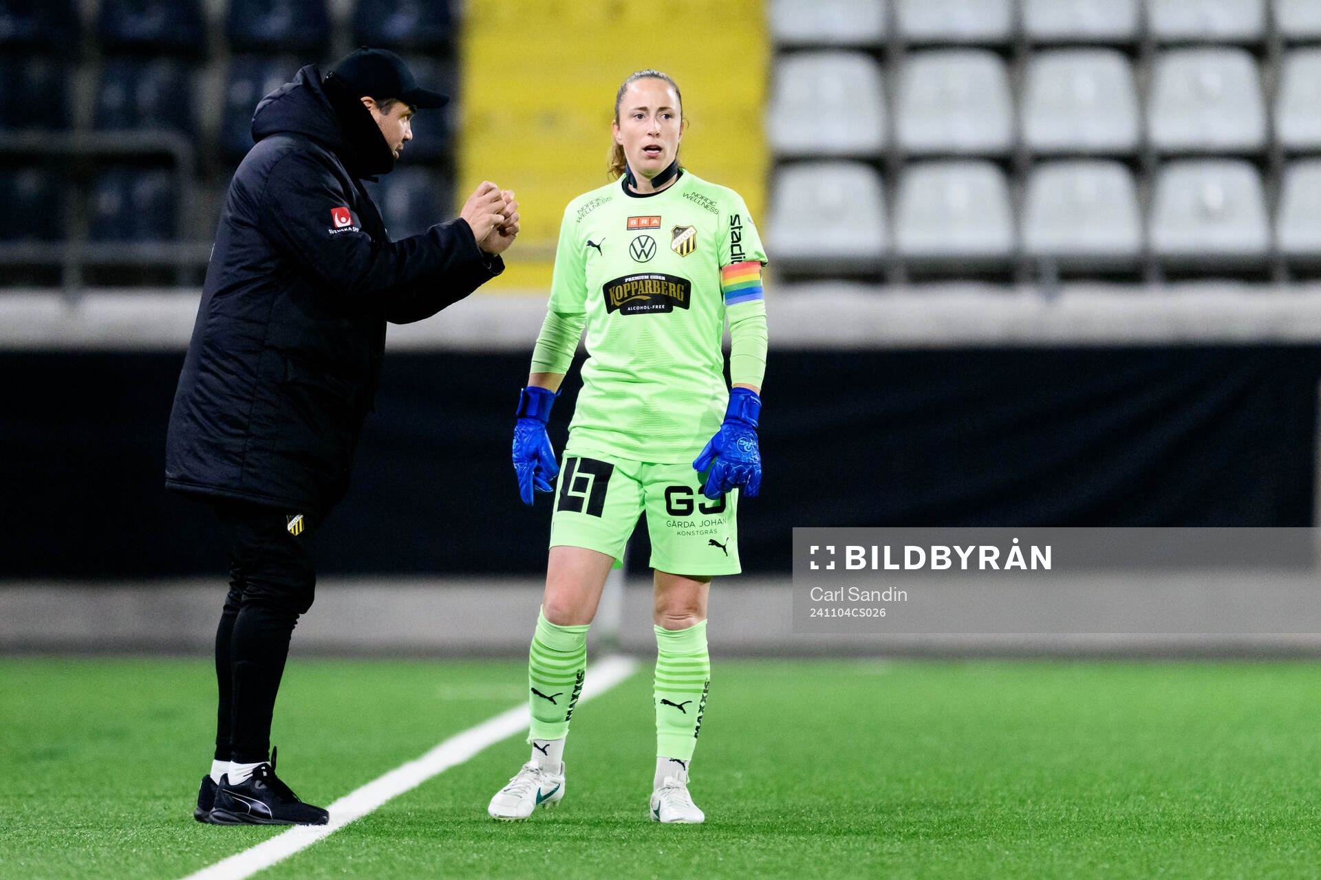 Häckens målvakt Loes Geurts