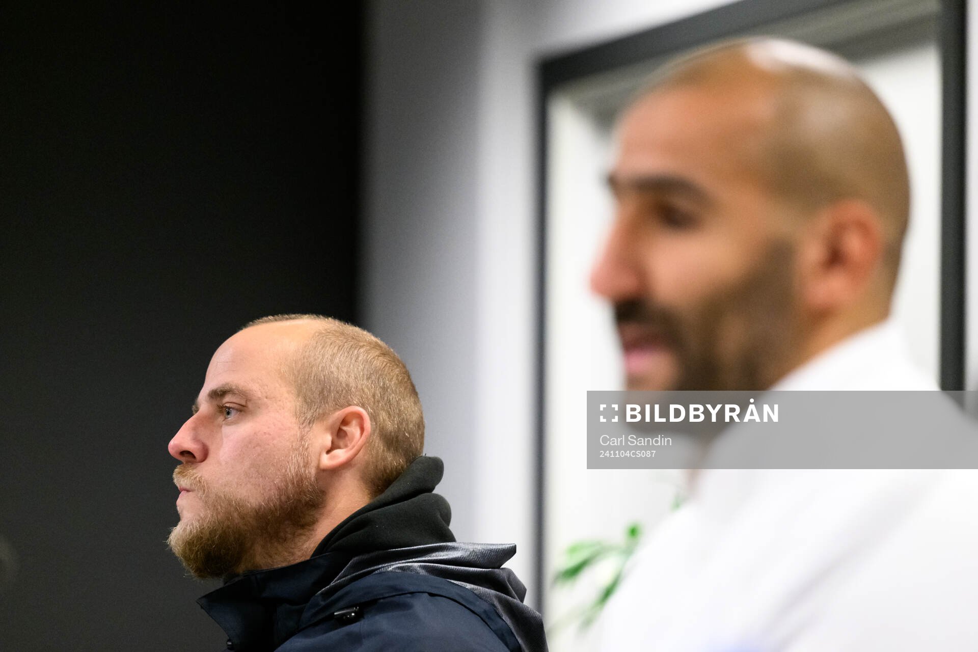 KIF Örebros tränare Rickard Johansson på en