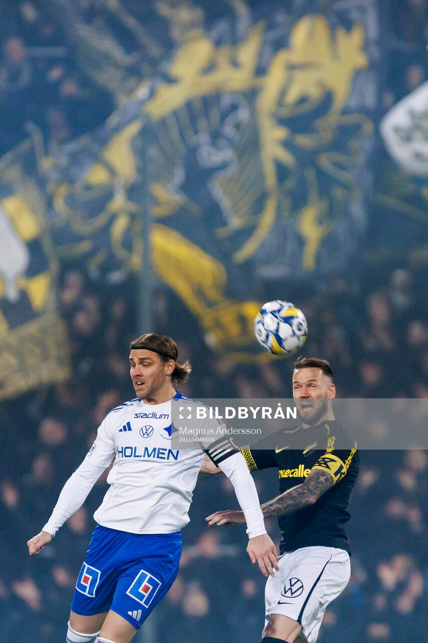 IFK Norrköpings Christoffer Nyman och AIKs Alexander