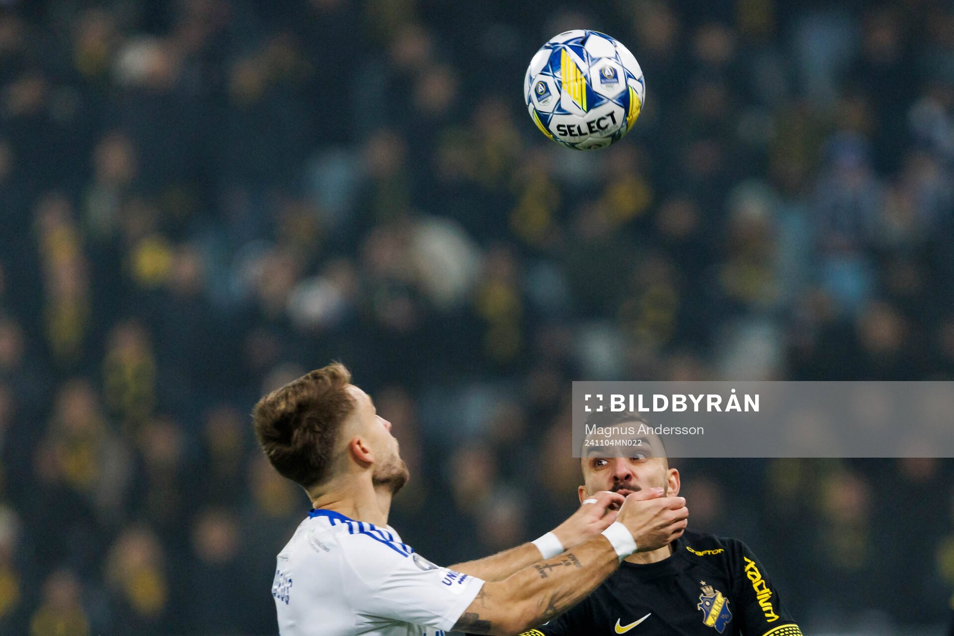 IFK Norrköpings Amadeus Sögaard och AIKs Ioannis Pittas