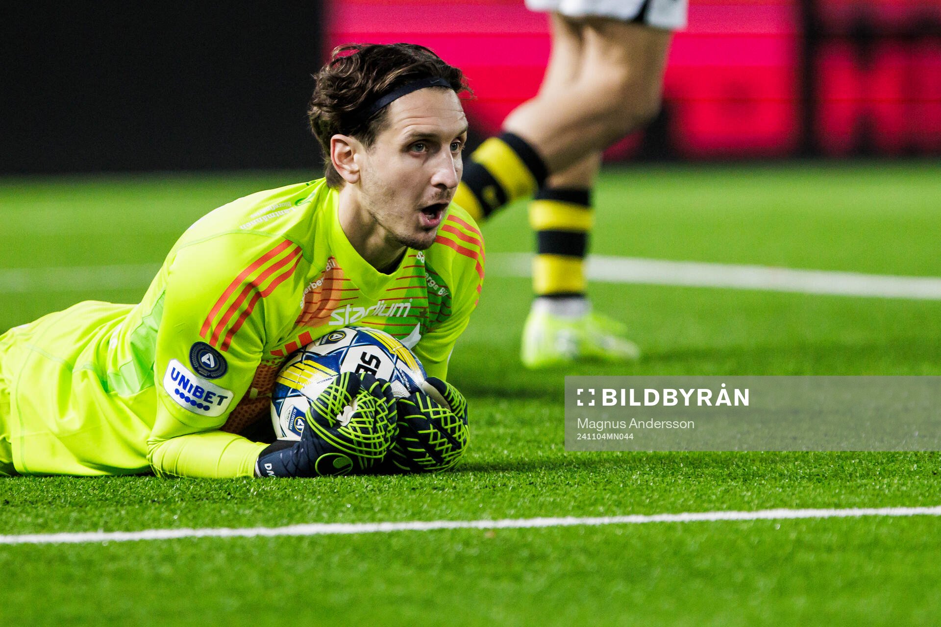 IFK Norrköpings målvakt David Mitov Nilsson