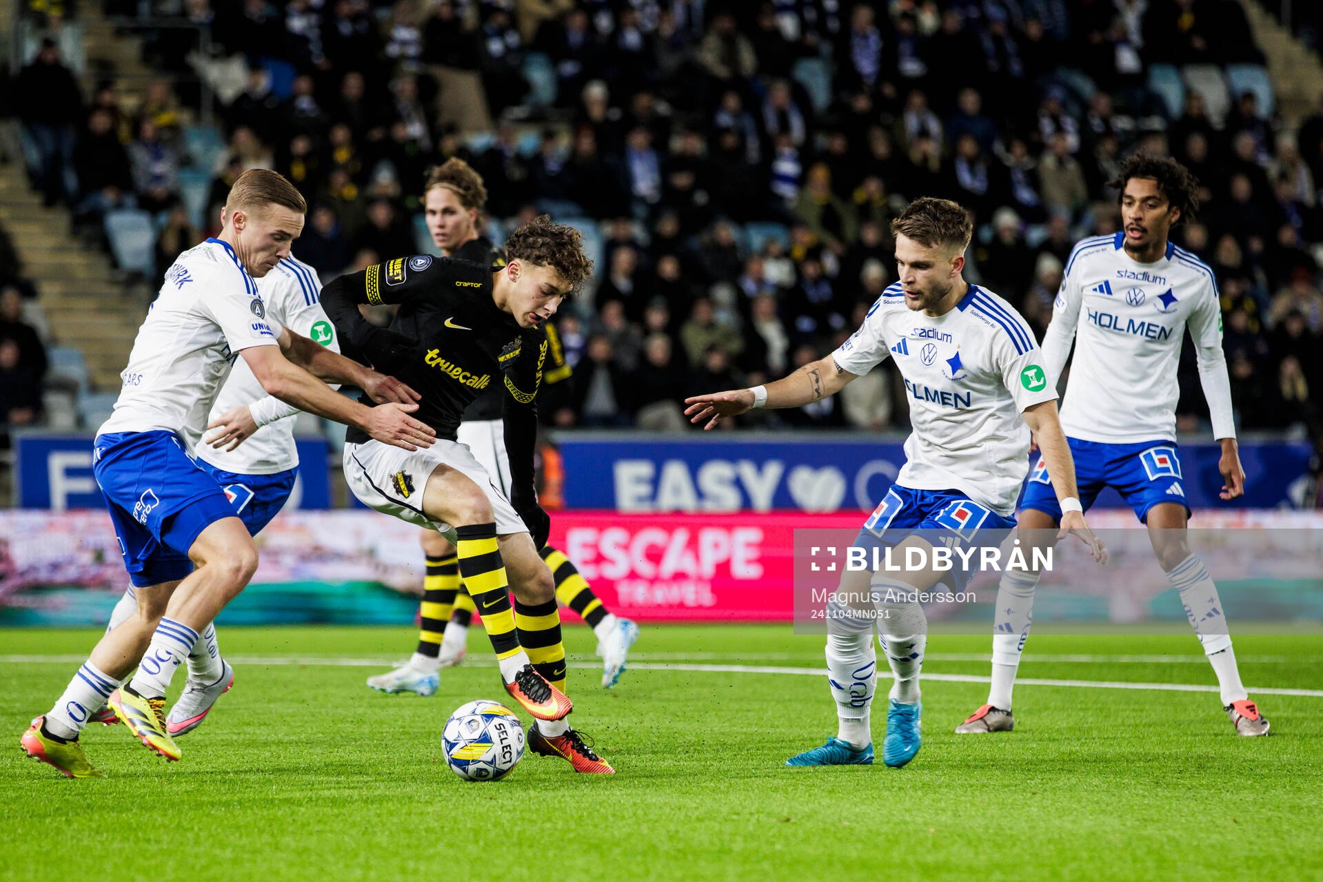 IFK Norrköpings Jacob Ortmark och Amadeus Sögaard och
