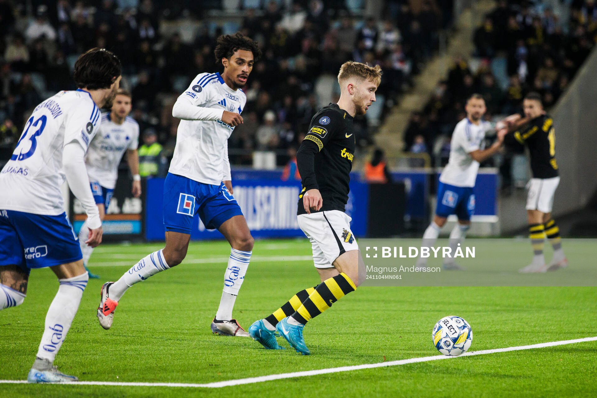 IFK Norrköpings Jesper Ceesay och AIKs Eskil Edh