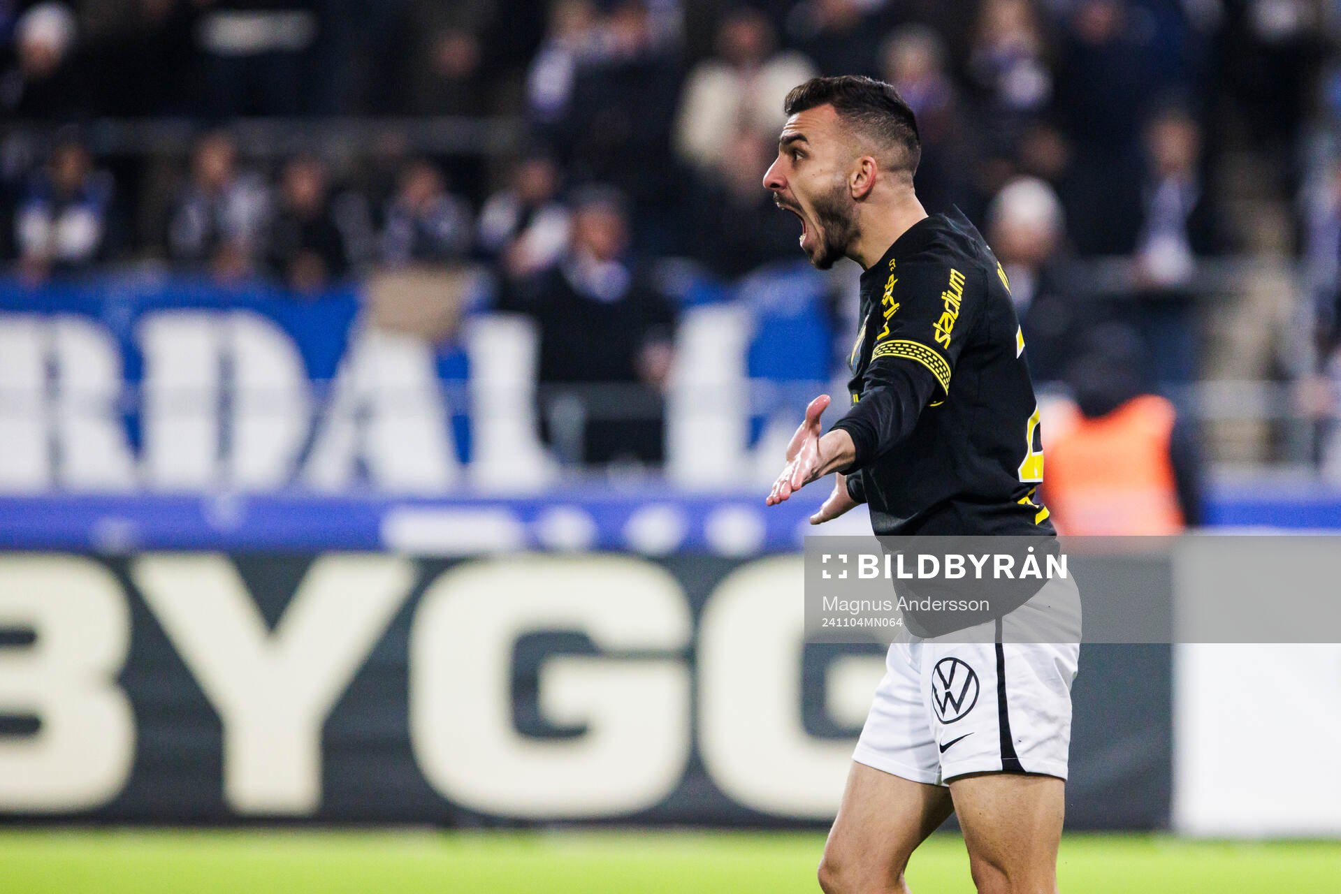 AIKs Ioannis Pittas reagerar