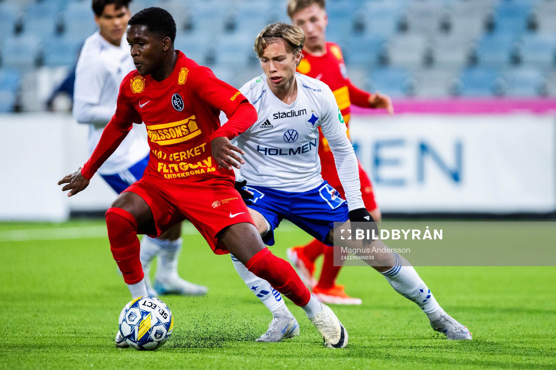 Landskronas Christian Stark och Norrköpings  Jesper